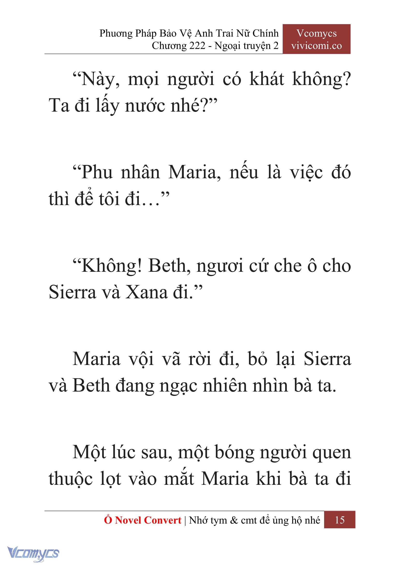 [Novel] Phương Pháp Bảo Vệ Anh Trai Nữ Chính Chap 222 - Trang 2