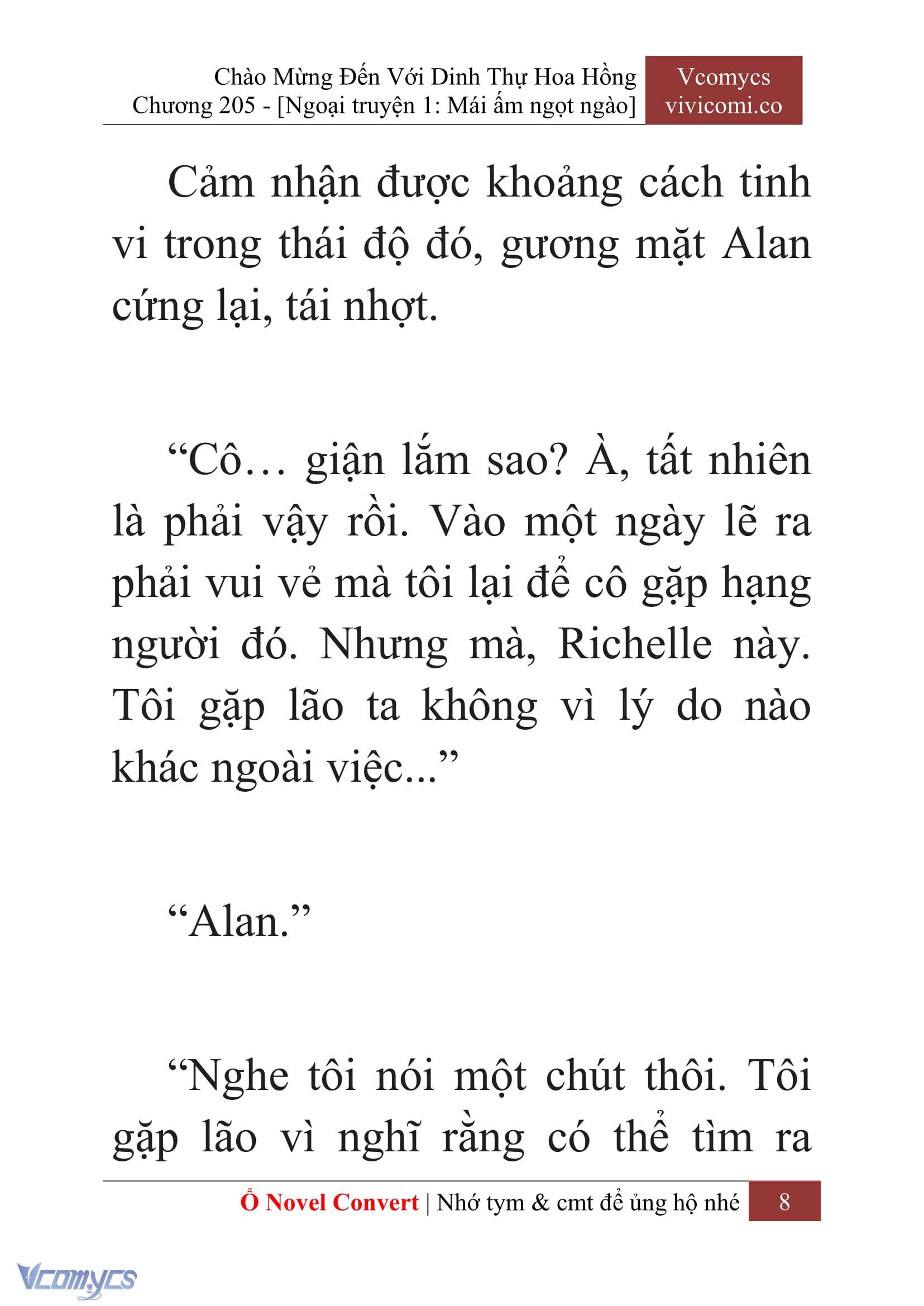 [Novel] Chào Mừng Đến Với Dinh Thự Hoa Hồng Chap 205 - Trang 2