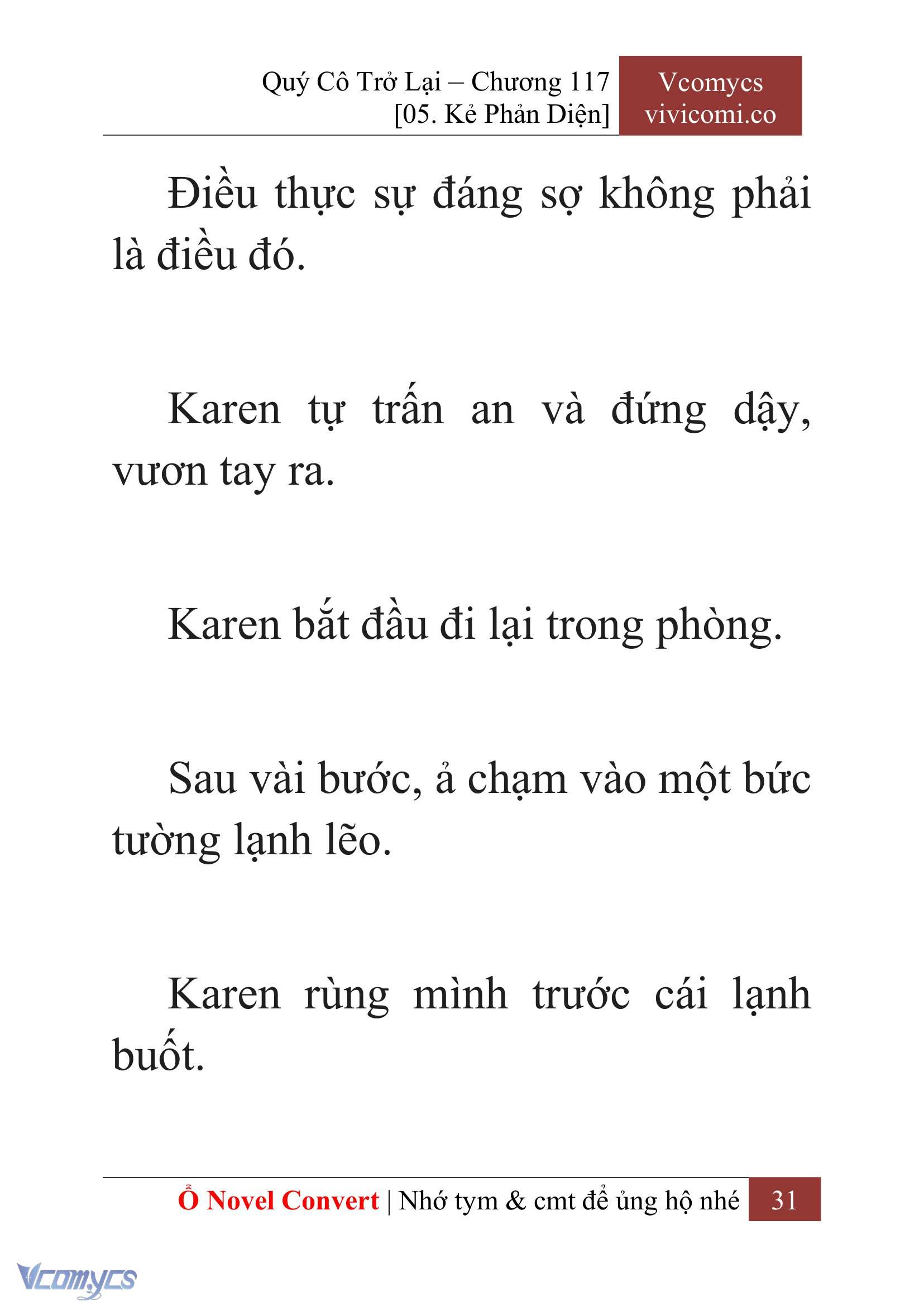 [Novel] Quý Cô Trở Lại Chap 117 - Trang 2