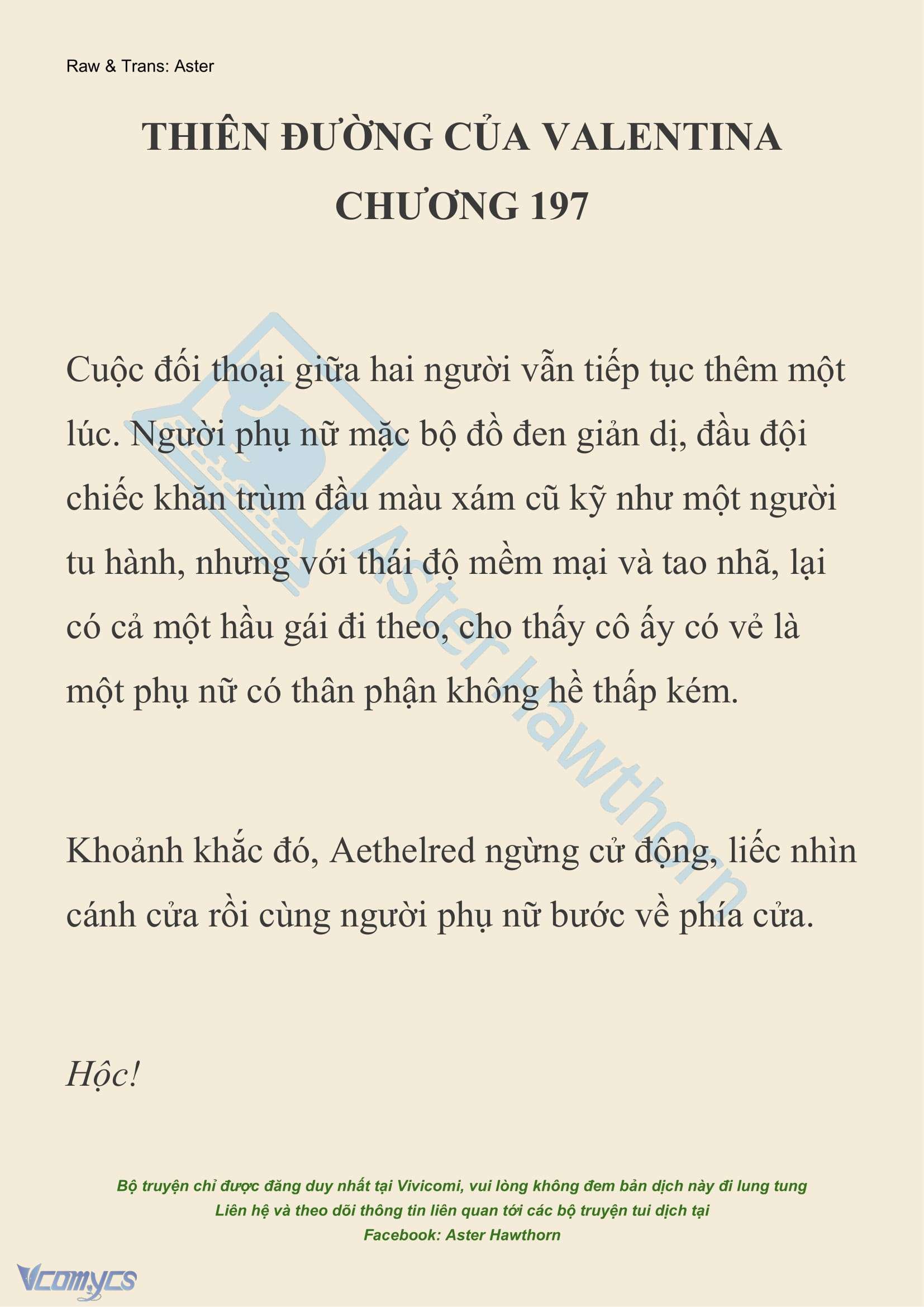[NOVEL] Thiên Đường Của Valentina Chap 197 - Trang 2
