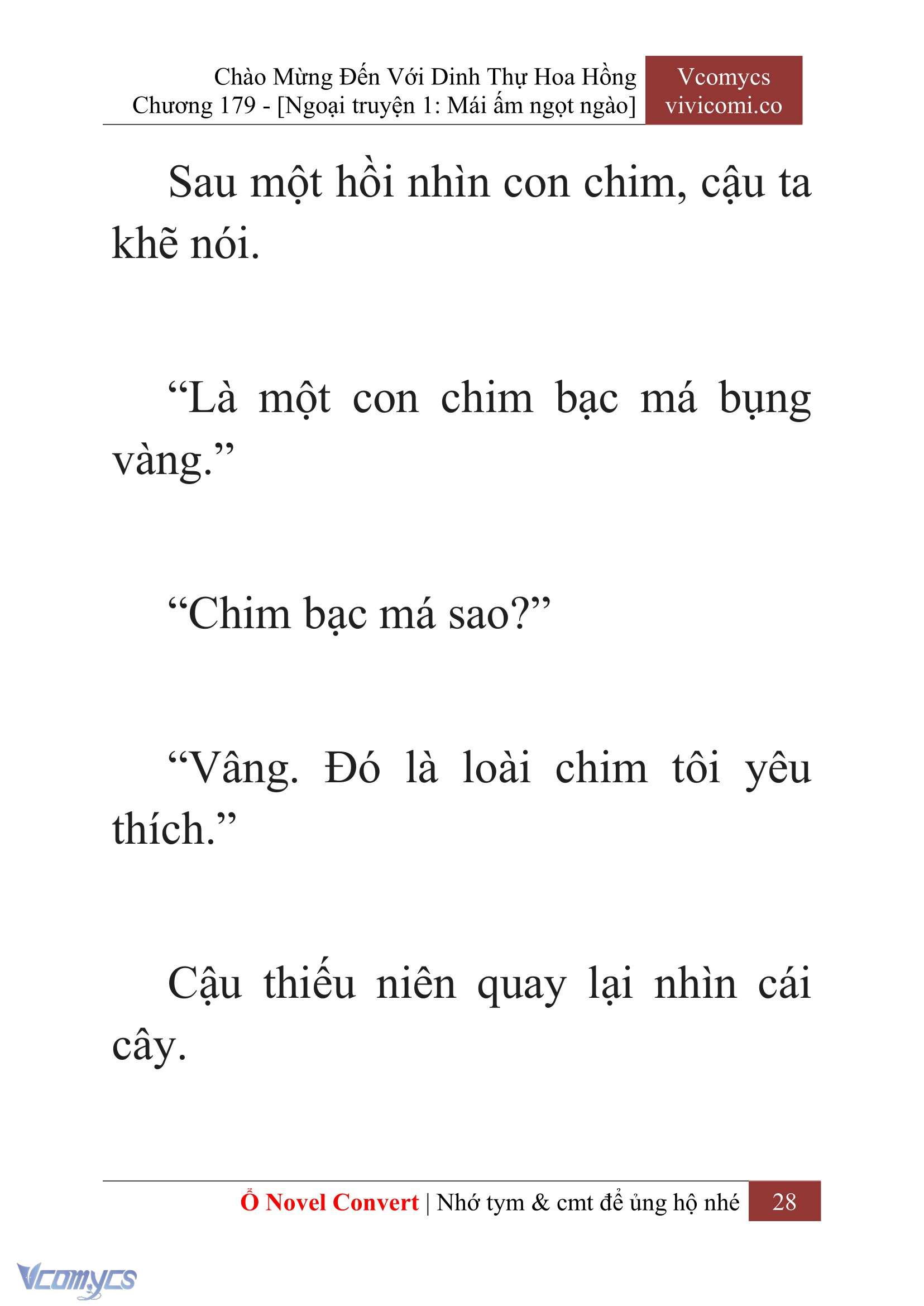 [Novel] Chào Mừng Đến Với Dinh Thự Hoa Hồng Chap 179 - Trang 2