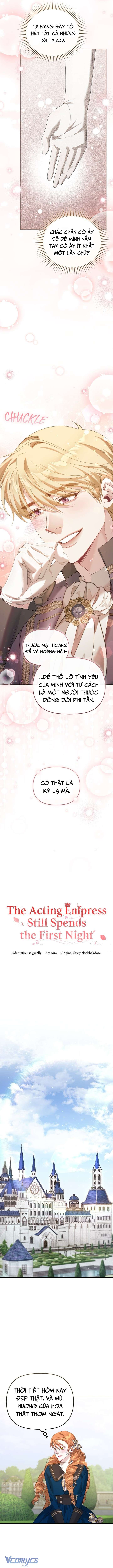 Tôi Đã Trải Qua Đêm Đầu Tiên Dù Chỉ Là Hoàng Hậu Thay Thế Chap 46 - Trang 2