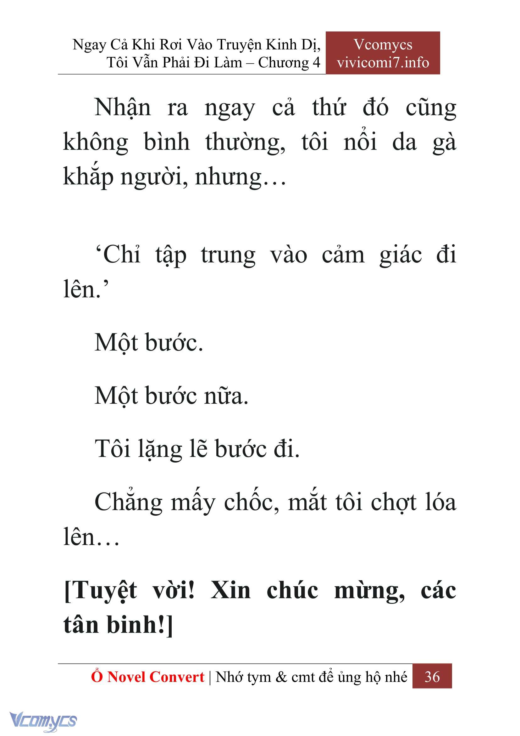 [Novel] Ngay Cả Khi Rơi Vào Truyện Kinh Dị, Tôi Vẫn Phải Đi Làm Chap 4 - Trang 2
