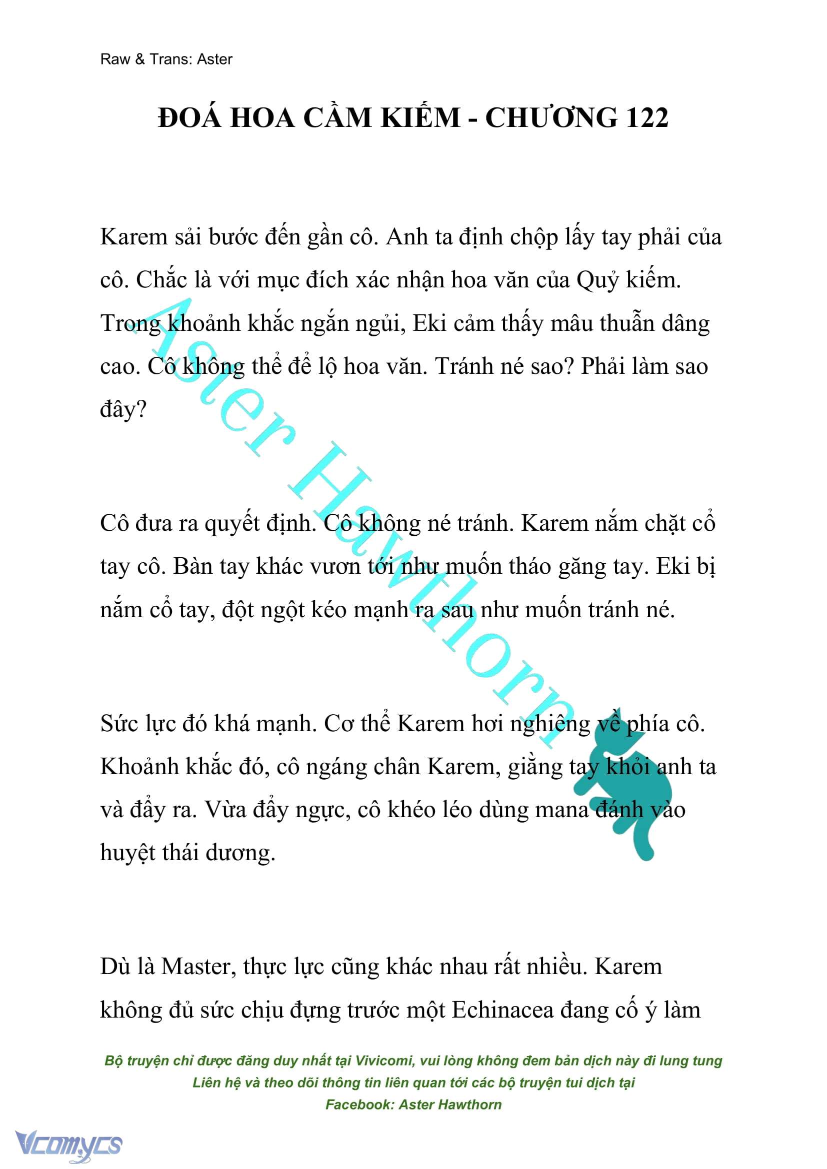 [NOVEL] Đóa Hoa Cầm Kiếm Chap 122 - Trang 2