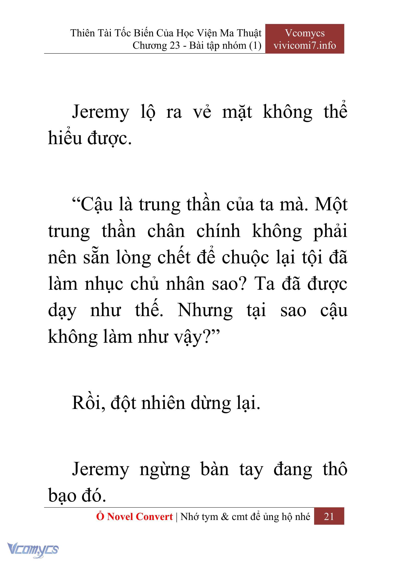 [Novel] Thiên Tài Tốc Biến Của Học Viện Ma Thuật Chap 23 - Trang 2