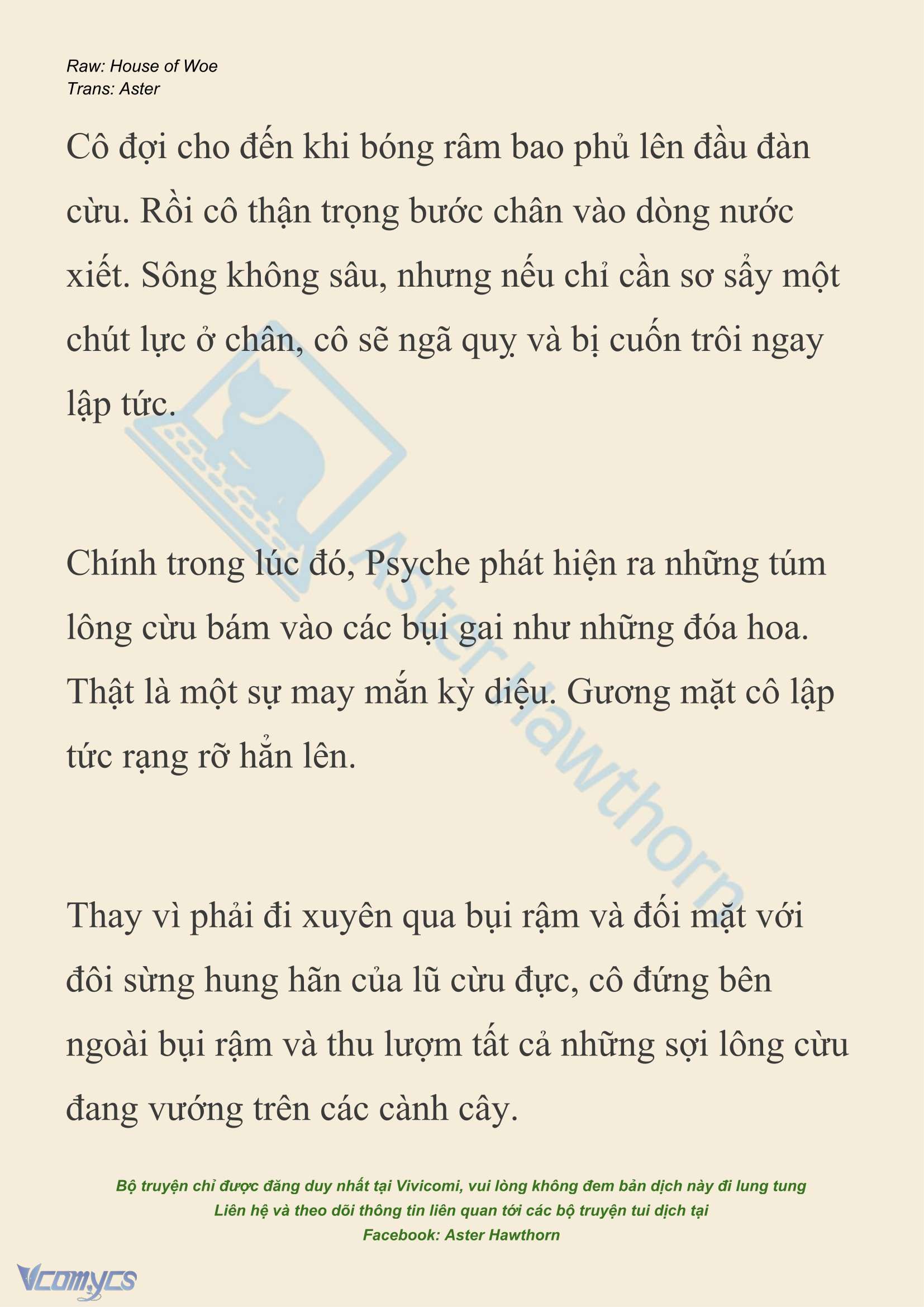 [NOVEL] Dành Cho Các Nữ Thần: Dành cho Psyche Chap 43 - Trang 2