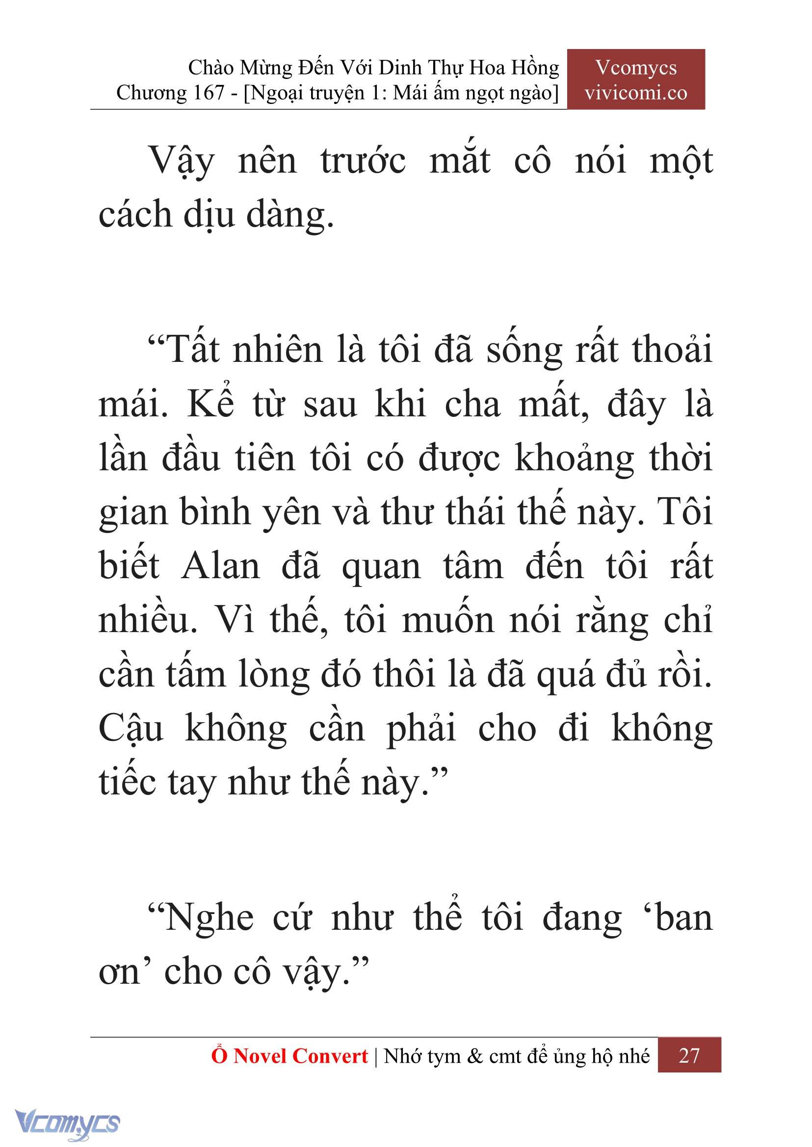 [Novel] Chào Mừng Đến Với Dinh Thự Hoa Hồng Chap 167 - Trang 2