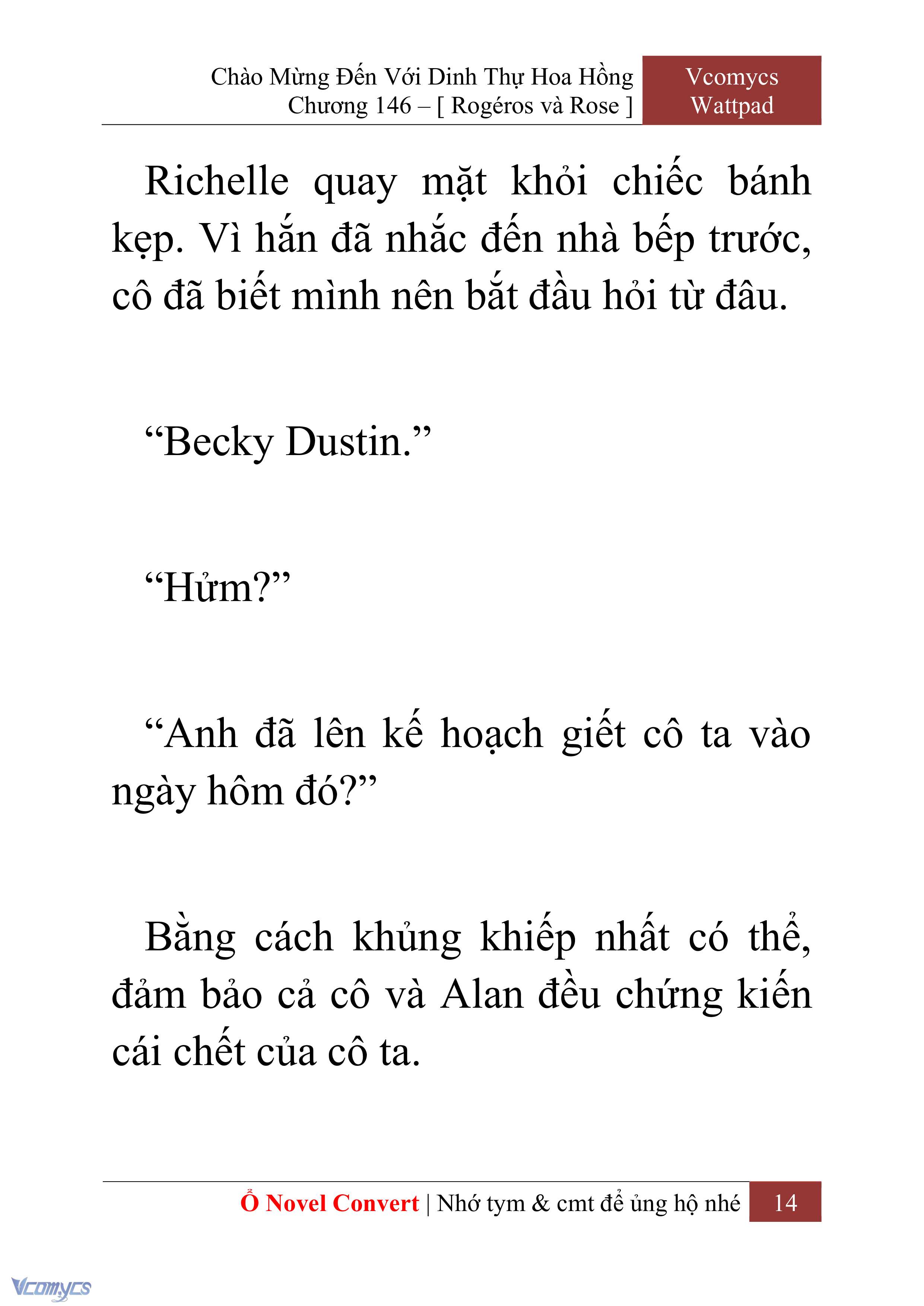 [Novel] Chào Mừng Đến Với Dinh Thự Hoa Hồng Chap 146 - Trang 2