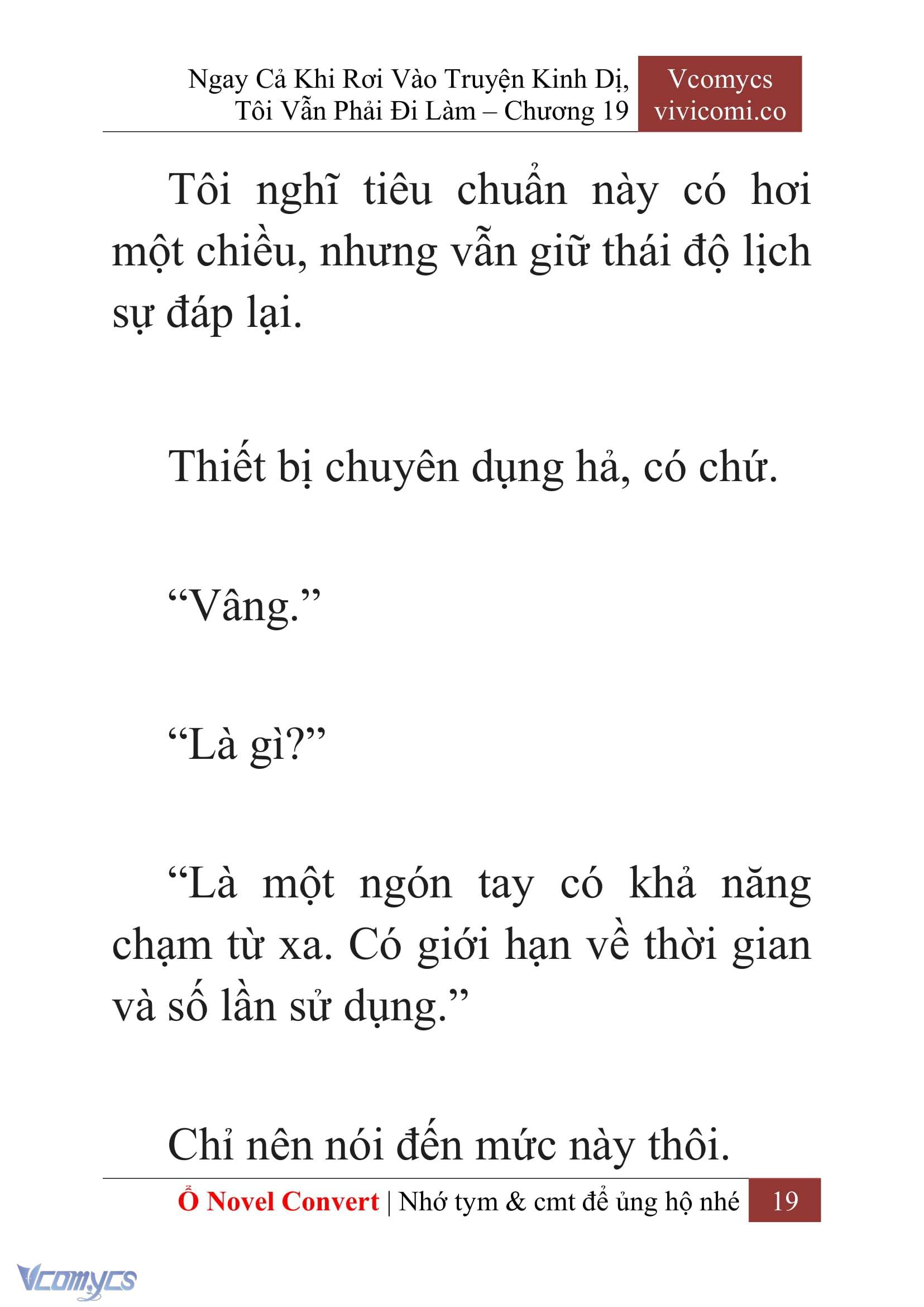 [Novel] Ngay Cả Khi Rơi Vào Truyện Kinh Dị, Tôi Vẫn Phải Đi Làm Chap 19 - Trang 2