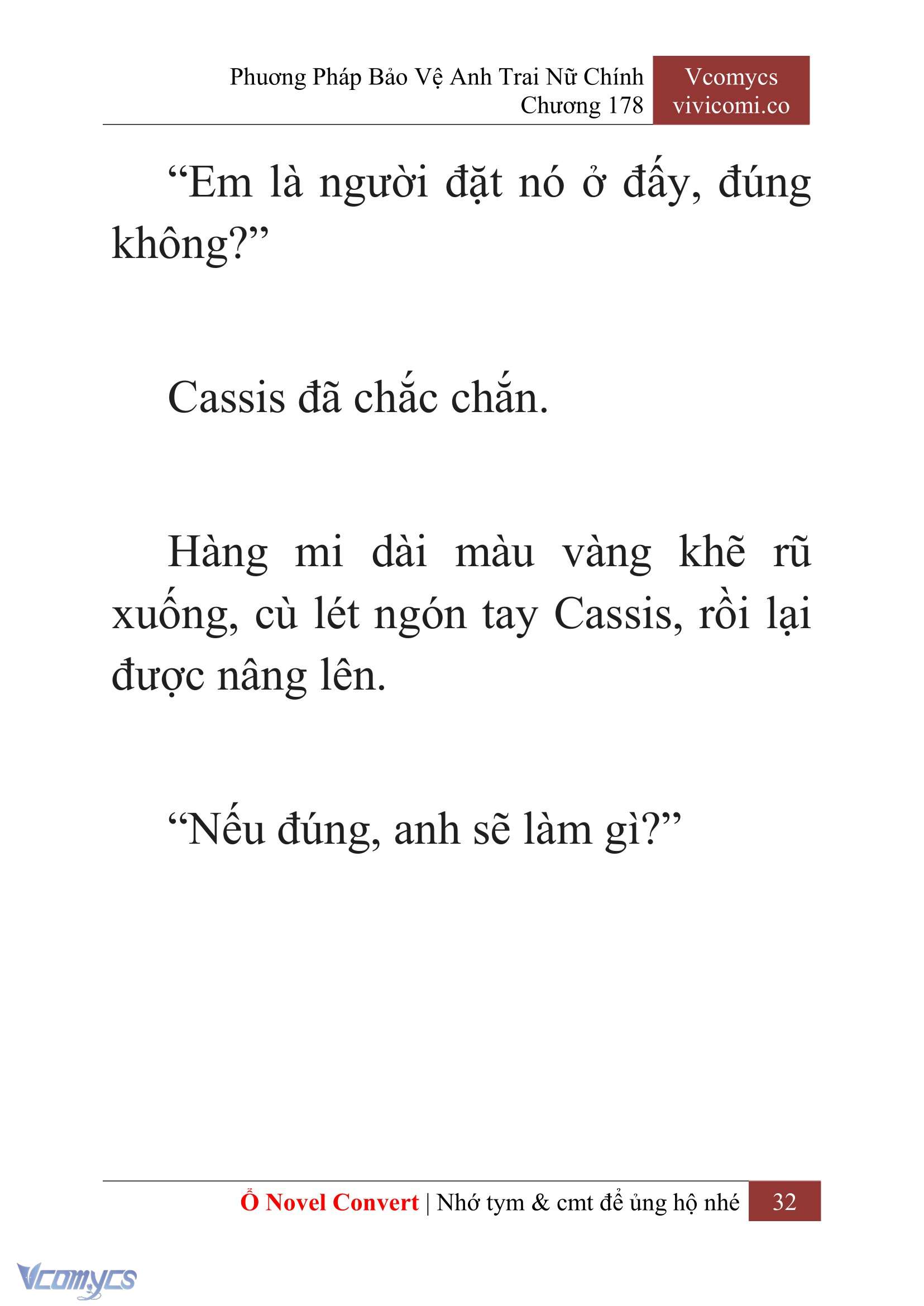 [Novel] Phương Pháp Bảo Vệ Anh Trai Nữ Chính Chap 178 - Trang 2