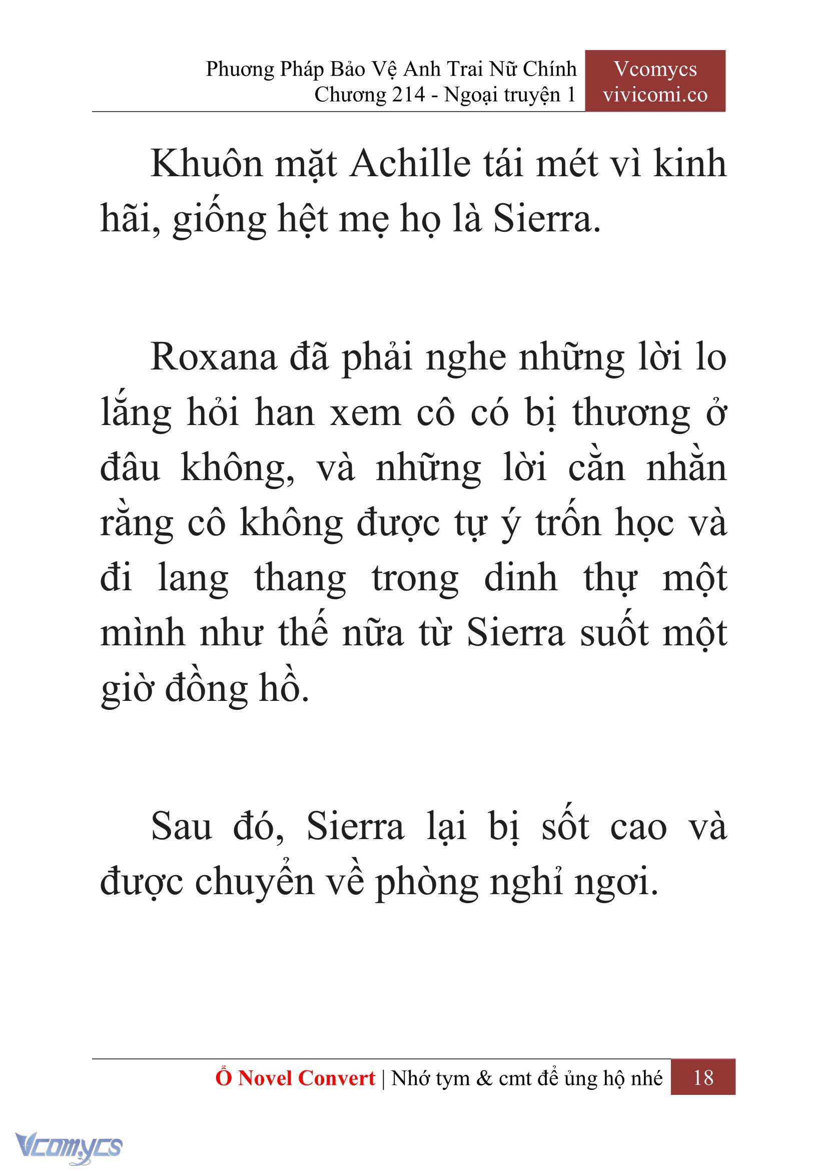 [Novel] Phương Pháp Bảo Vệ Anh Trai Nữ Chính Chap 214 - Trang 2