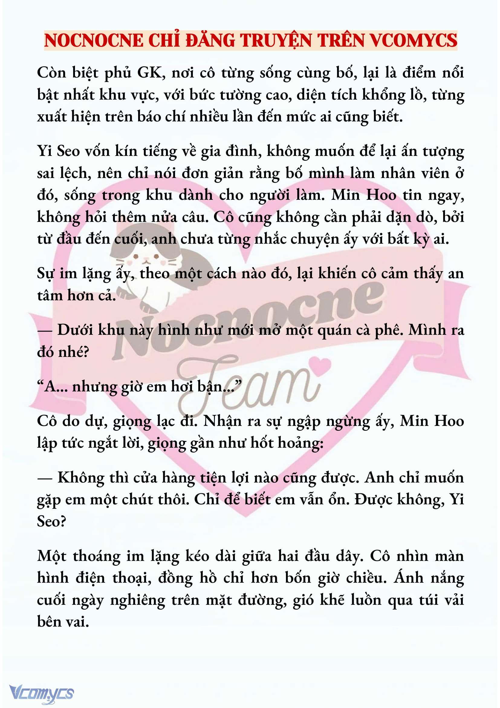 [NOVEL] NGỌN ĐÈN BIỆT VIỆN KHÔNG BAO GIỜ TẮT Chap 30 - Trang 2