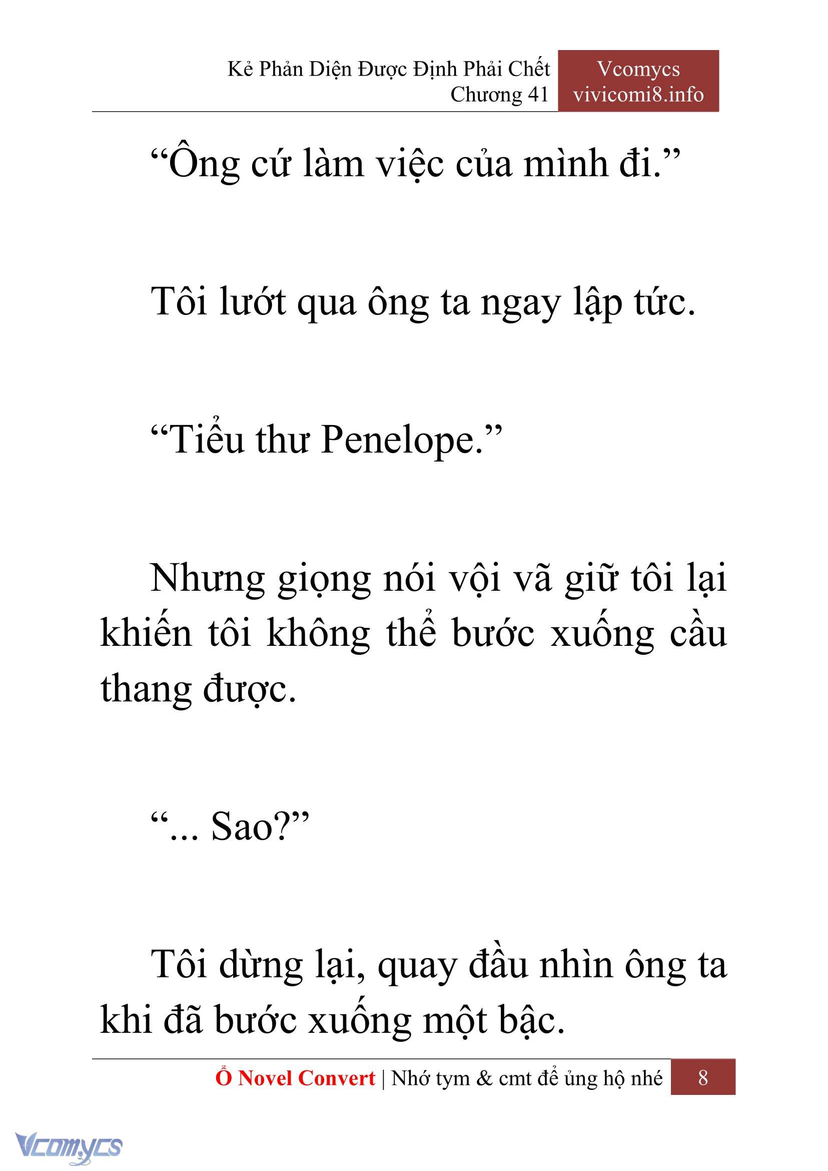 [Novel] Kẻ Phản Diện Được Định Phải Chết Chap 41 - Next Chap 42