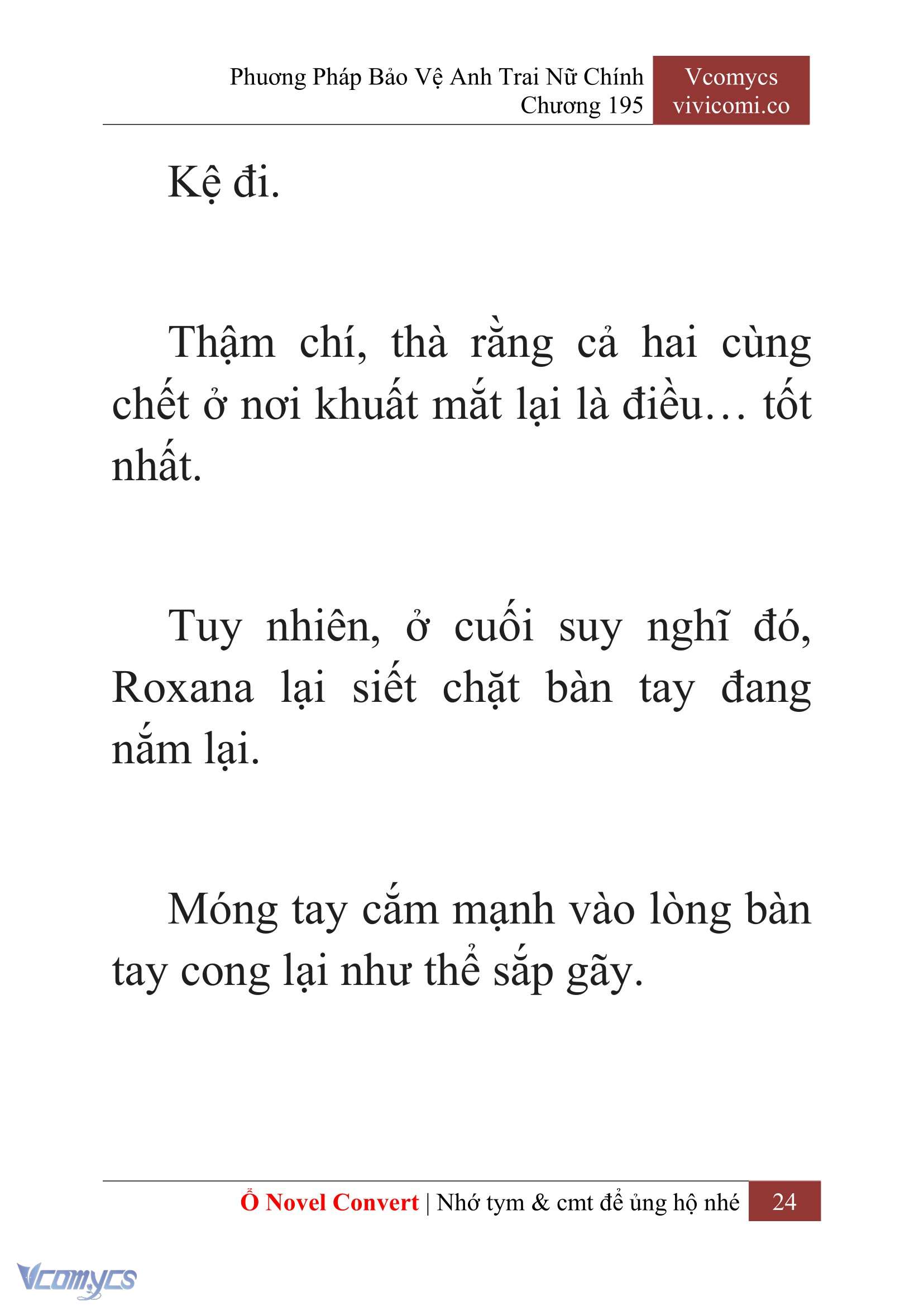 [Novel] Phương Pháp Bảo Vệ Anh Trai Nữ Chính Chap 195 - Trang 2