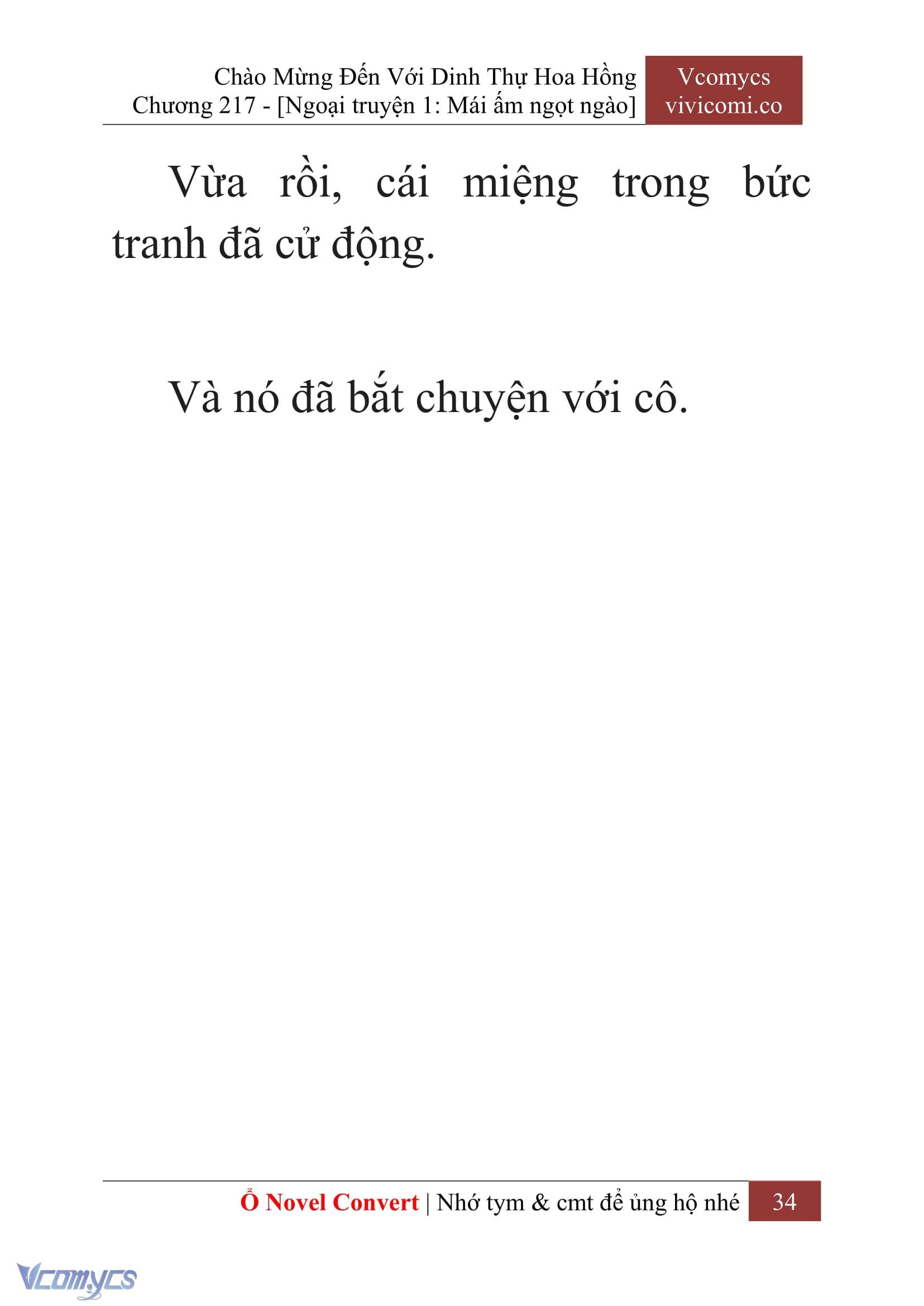 [Novel] Chào Mừng Đến Với Dinh Thự Hoa Hồng Chap 217 - Trang 2