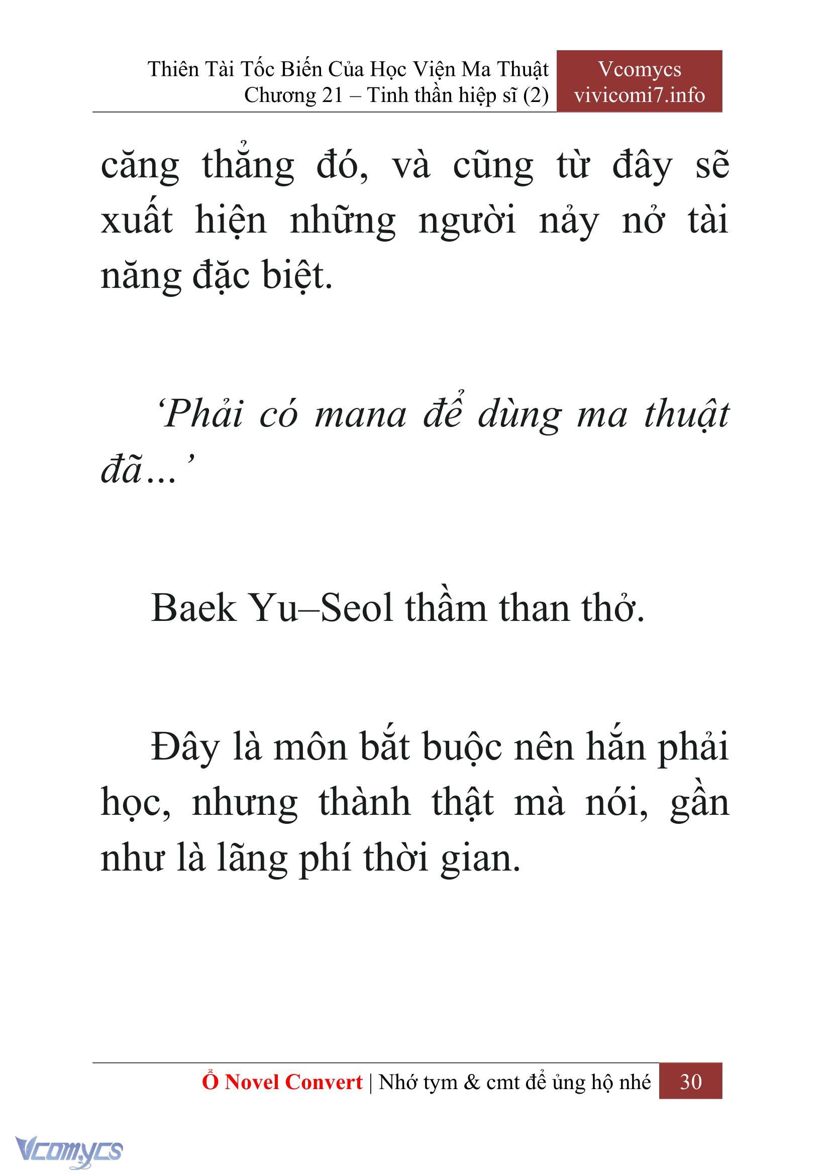 [Novel] Thiên Tài Tốc Biến Của Học Viện Ma Thuật Chap 21 - Trang 2