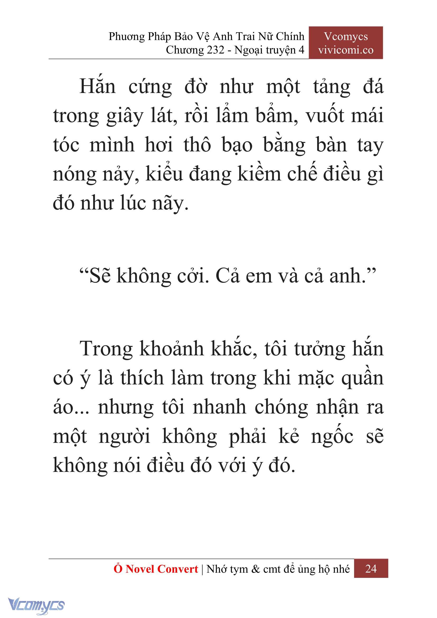 [Novel] Phương Pháp Bảo Vệ Anh Trai Nữ Chính Chap 232 - Trang 2