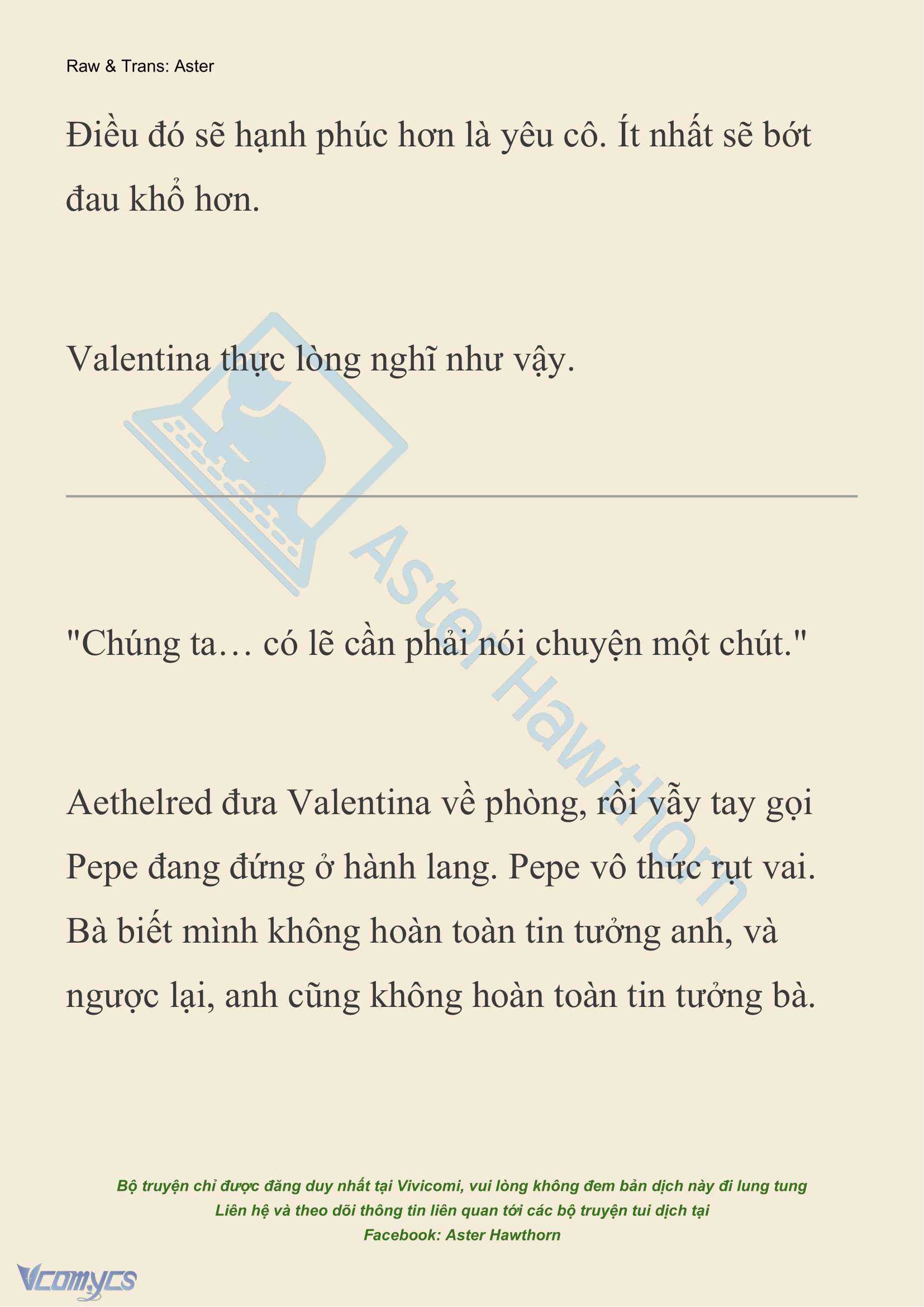 [NOVEL] Thiên Đường Của Valentina Chap 105 - Trang 2