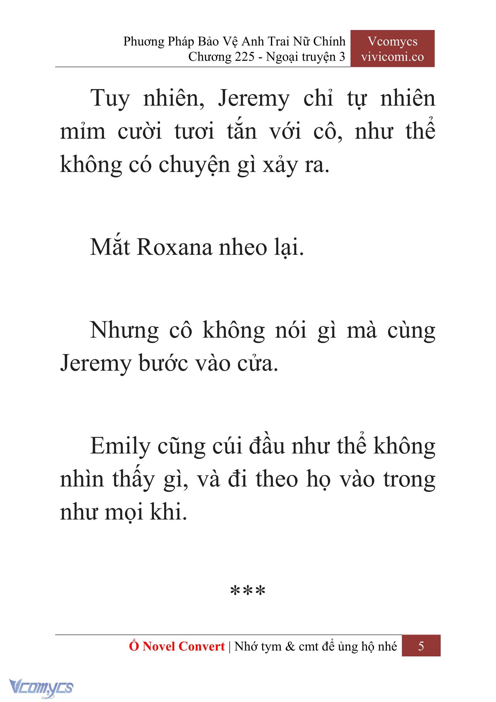 [Novel] Phương Pháp Bảo Vệ Anh Trai Nữ Chính Chap 225 - Trang 2
