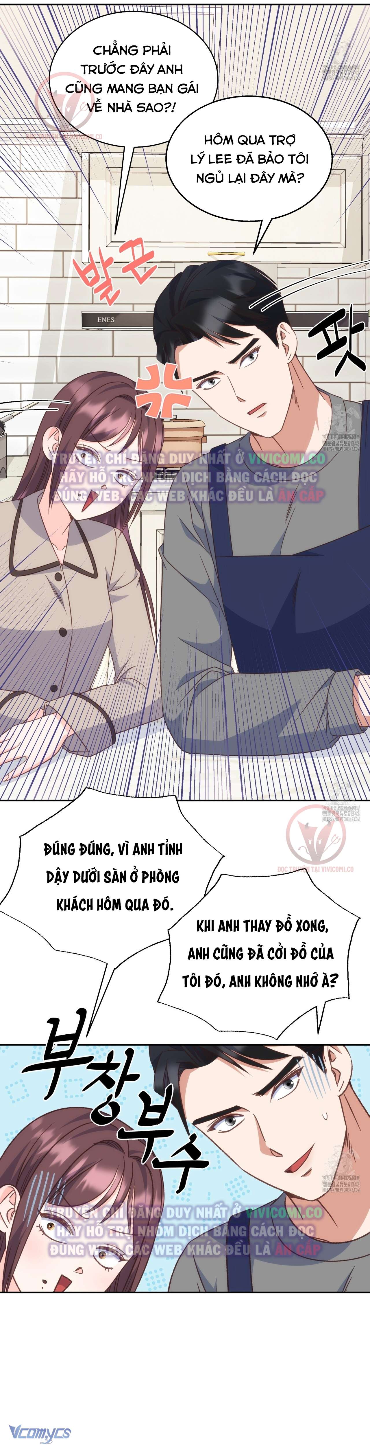 [18+] Sếp Của Anh Trai Tôi Đã Vượt Quá Giới Hạn Chap 25 - Trang 2