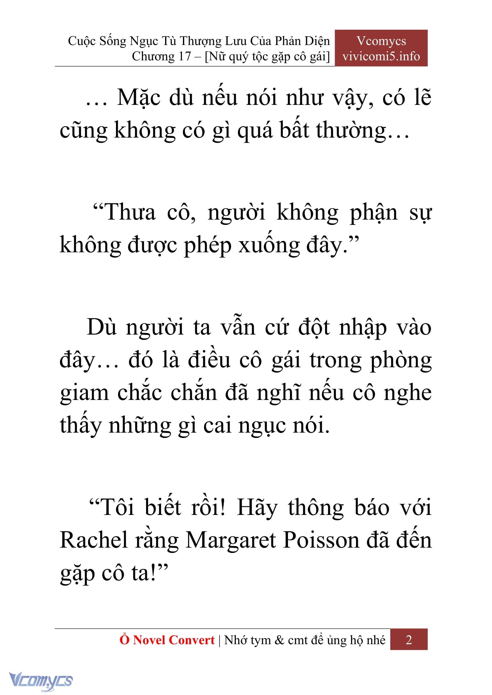 [Novel] Cuộc Sống Ngục Tù Thượng Lưu Của Nhân Vật Phản Diện Chap 17 - Trang 2