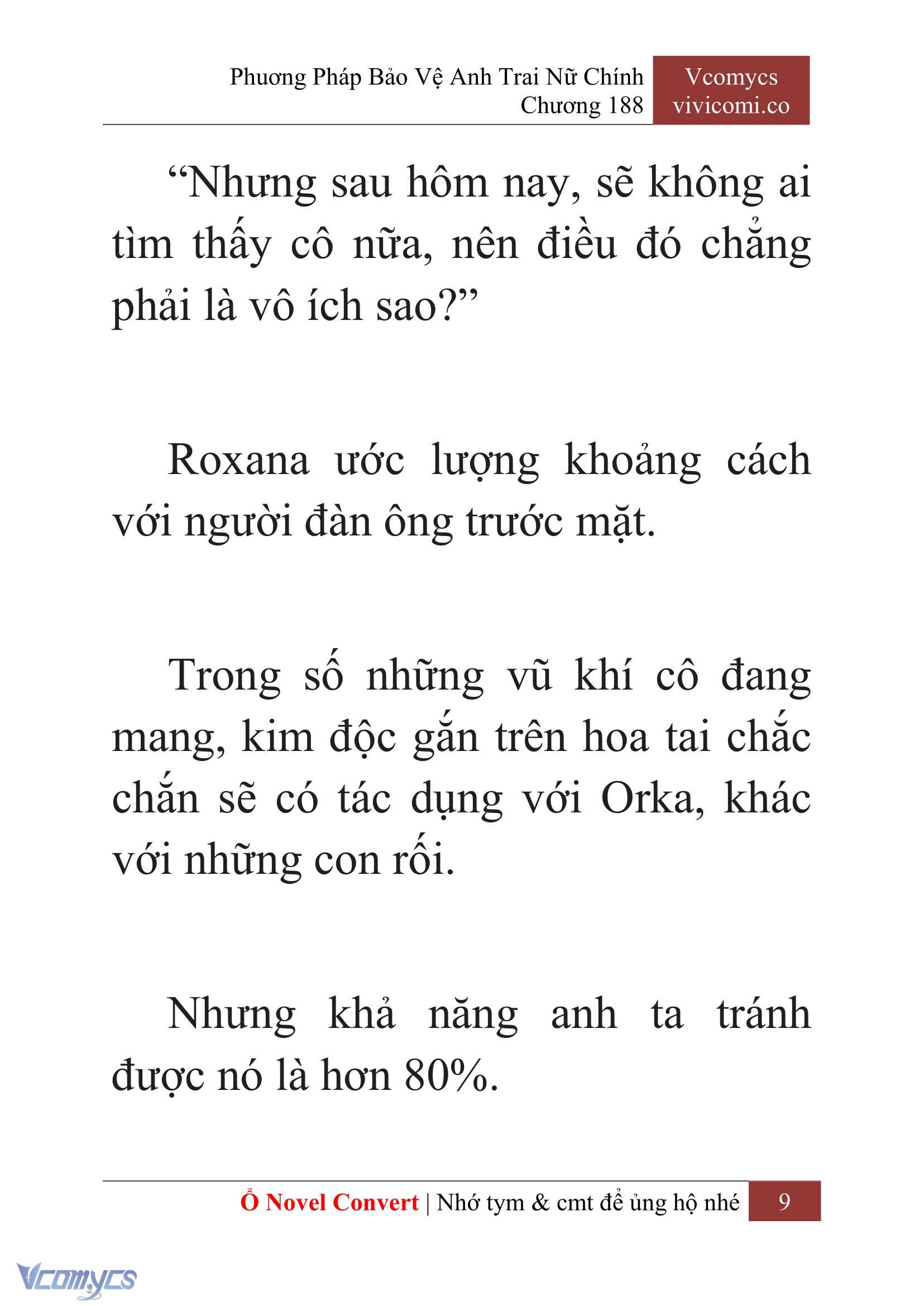[Novel] Phương Pháp Bảo Vệ Anh Trai Nữ Chính Chap 188 - Trang 2
