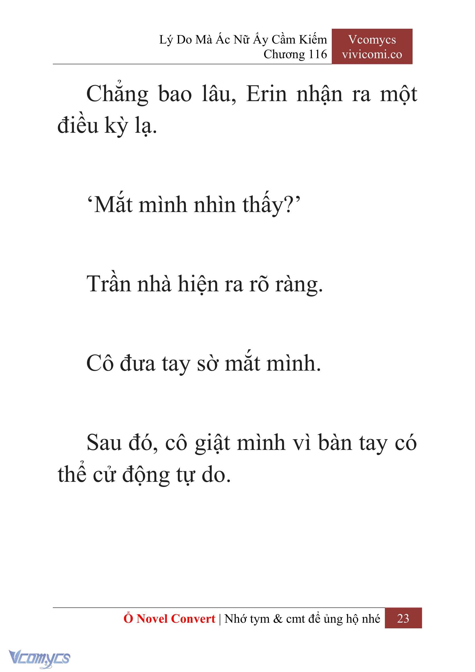[Novel] Lý Do Mà Ác Nữ Ấy Cầm Kiếm Chap 116 - Trang 2