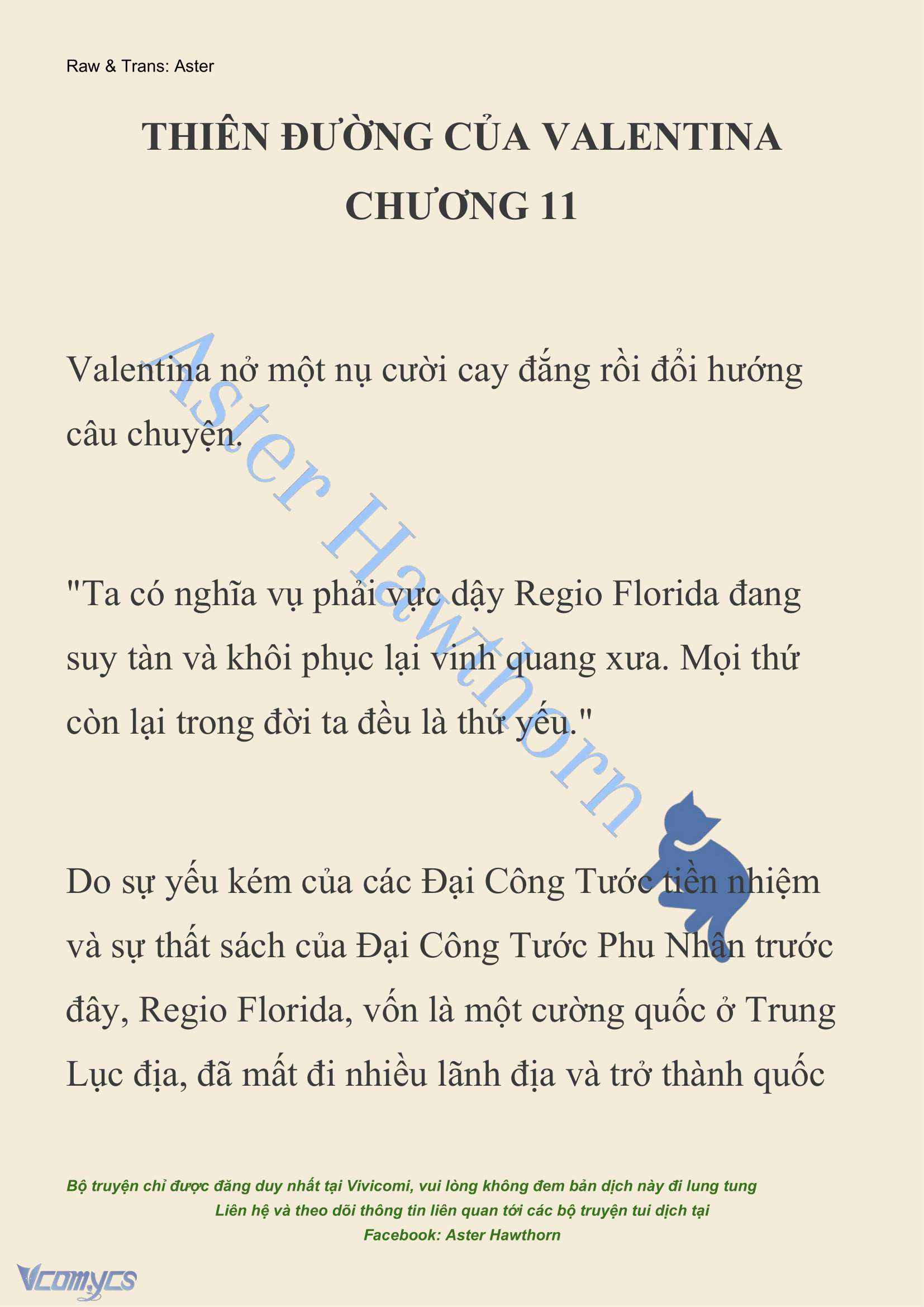 [NOVEL] Thiên Đường Của Valentina Chap 11 - Trang 2