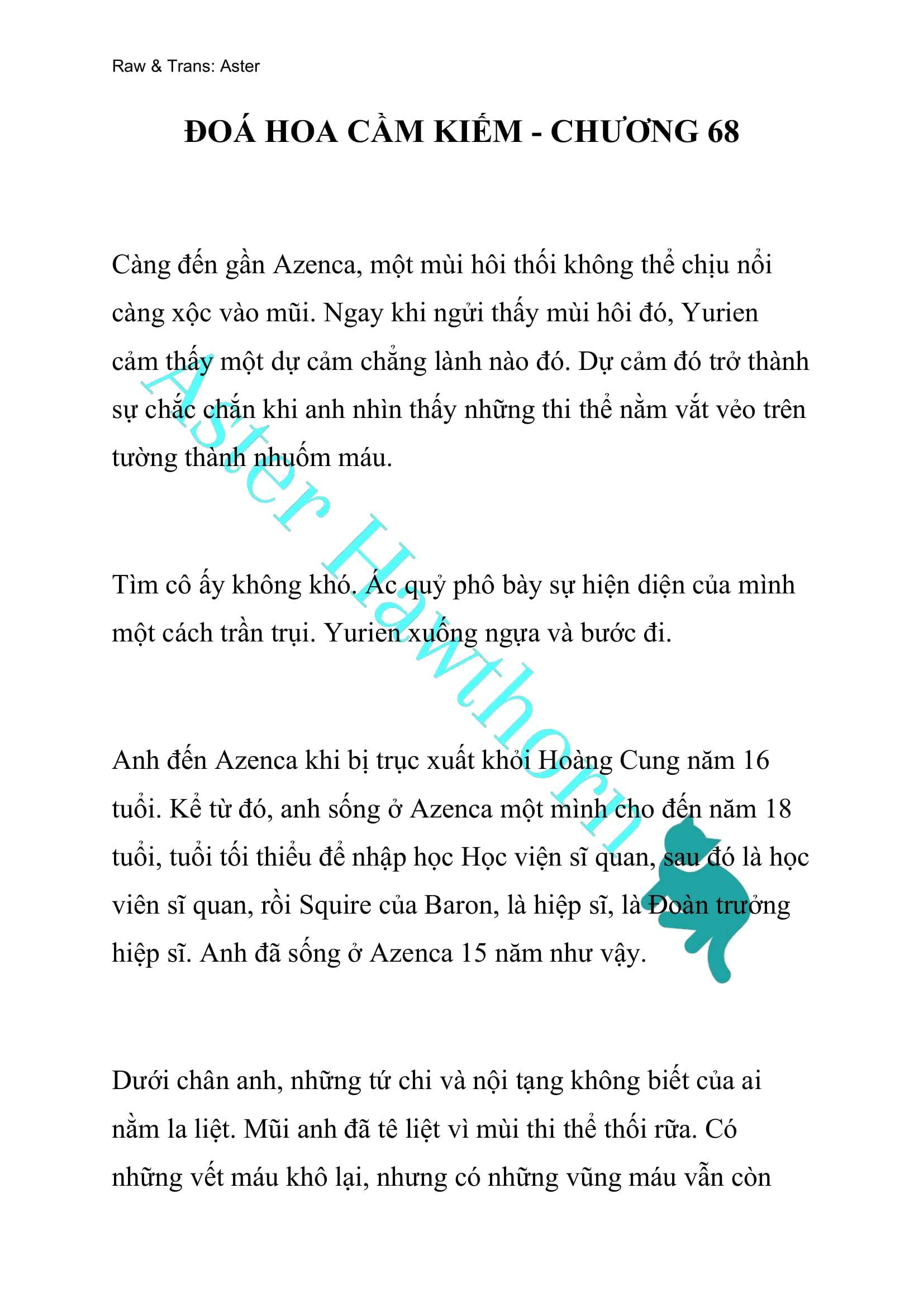 [NOVEL] Đóa Hoa Cầm Kiếm Chap 68 - Next Chap 69