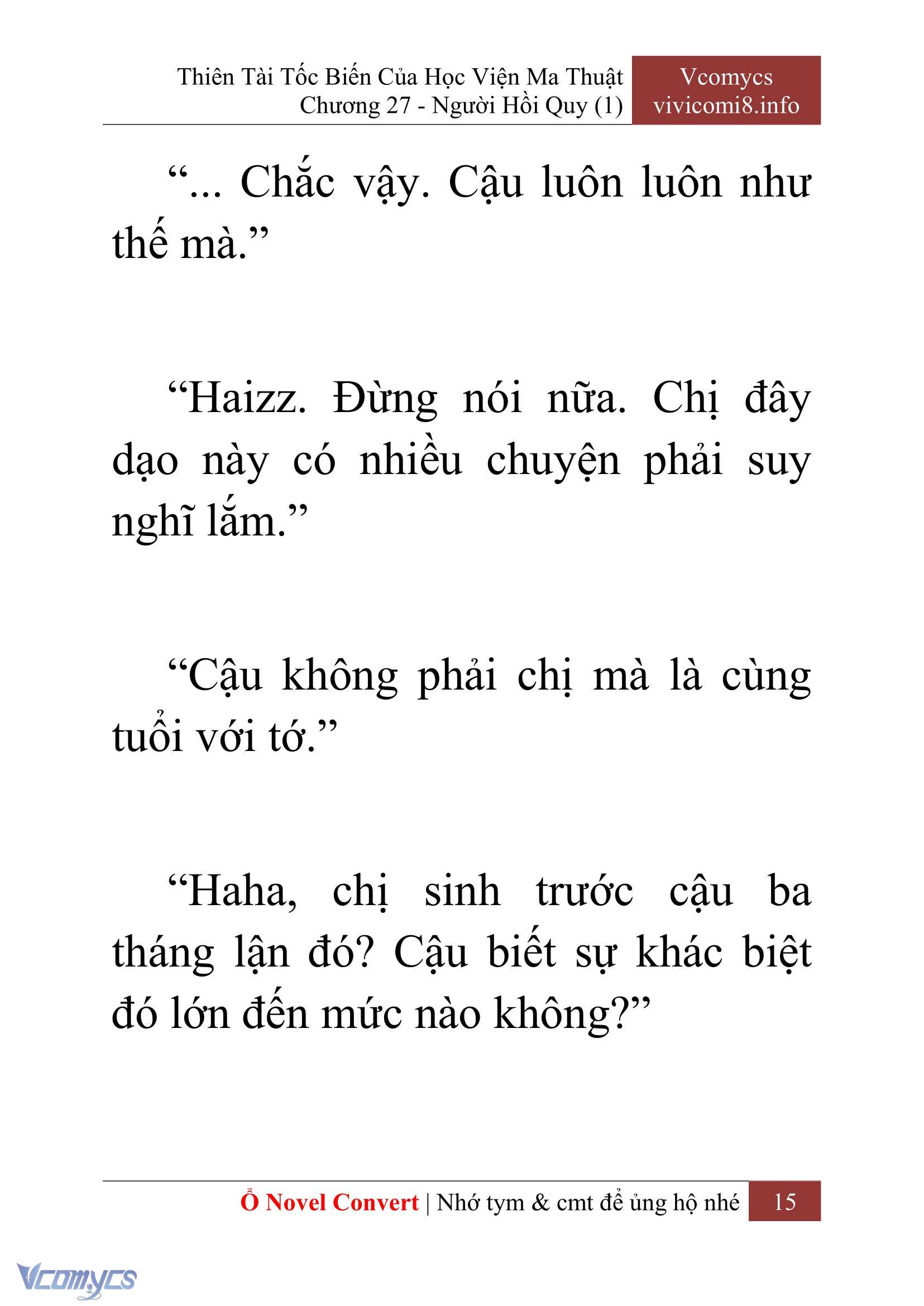 [Novel] Thiên Tài Tốc Biến Của Học Viện Ma Thuật Chap 27 - Trang 2