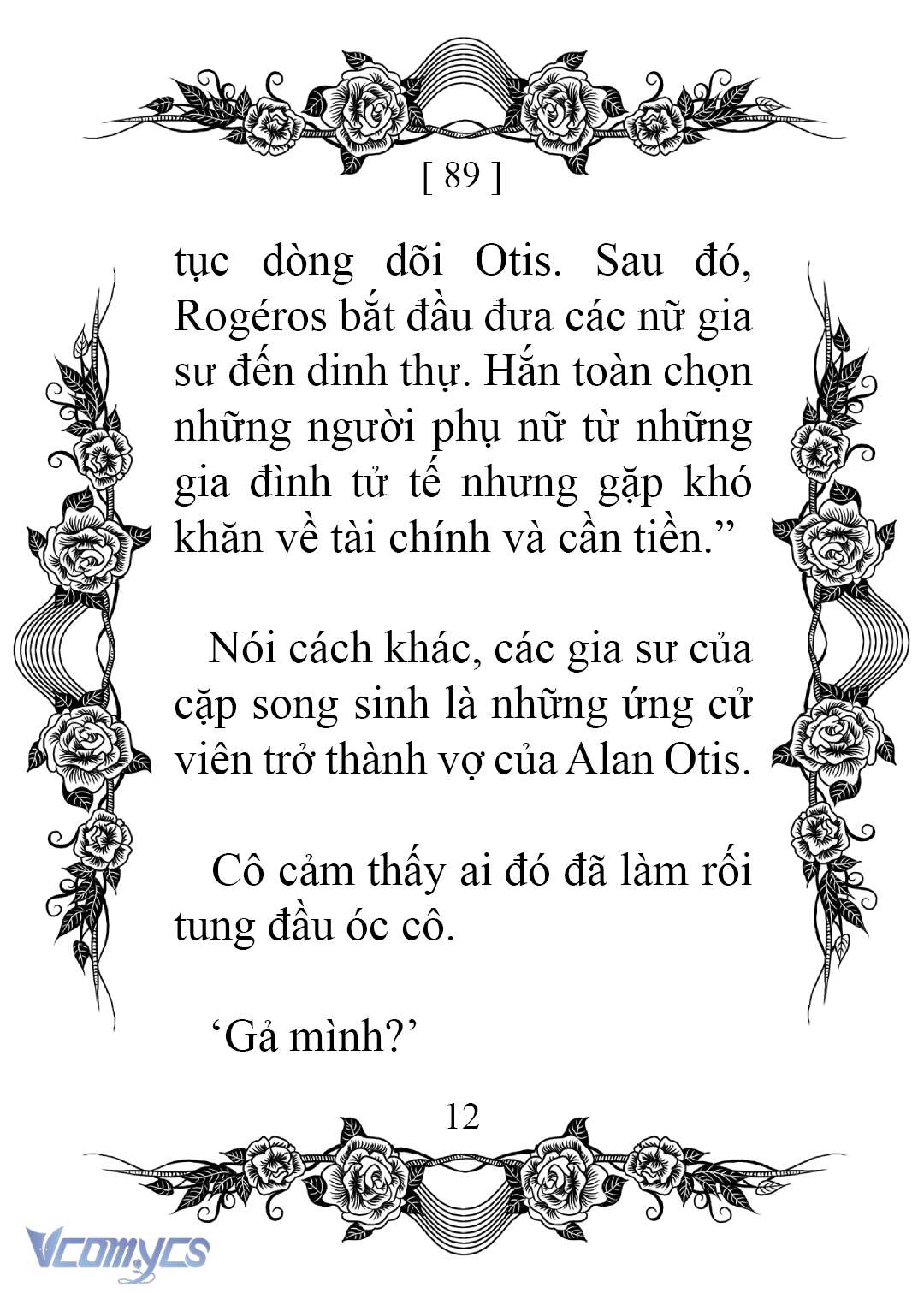 [Novel] Chào Mừng Đến Với Dinh Thự Hoa Hồng Chap 89 - Next Chap 90