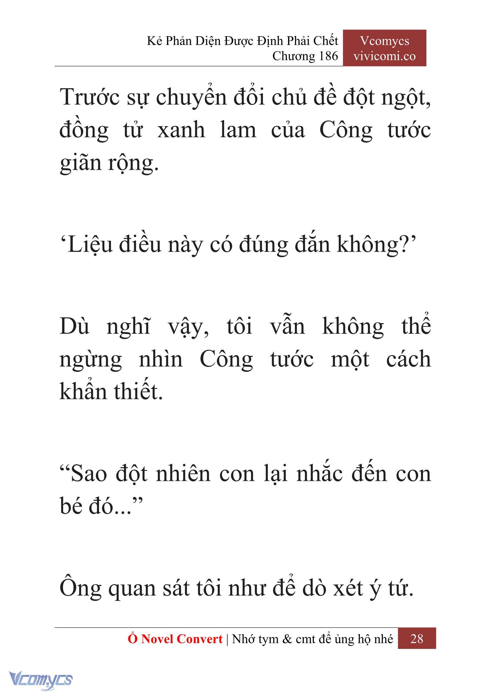 [Novel] Kẻ Phản Diện Được Định Phải Chết Chap 186 - Next Chap 187