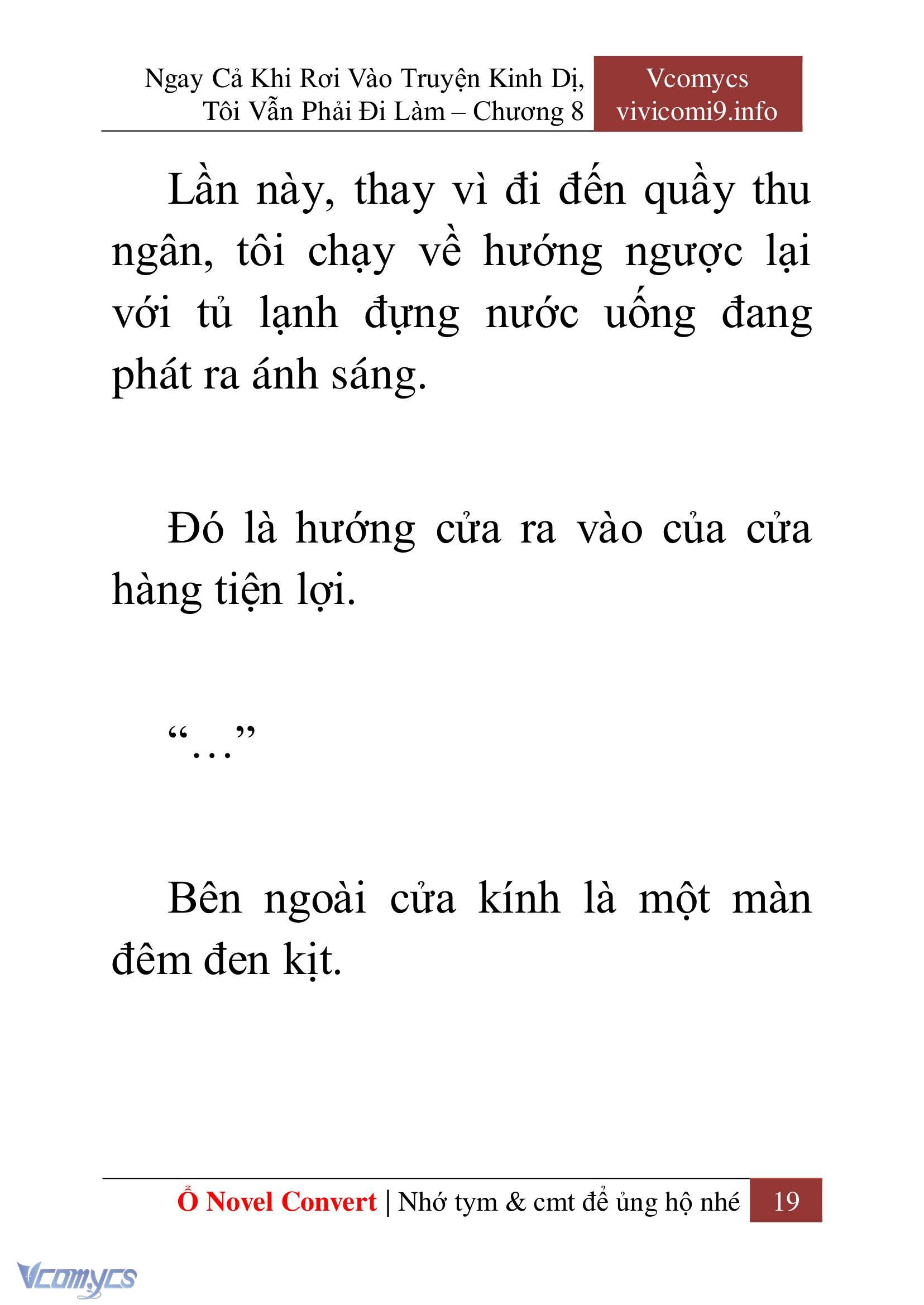 [Novel] Ngay Cả Khi Rơi Vào Truyện Kinh Dị, Tôi Vẫn Phải Đi Làm Chap 8 - Trang 2