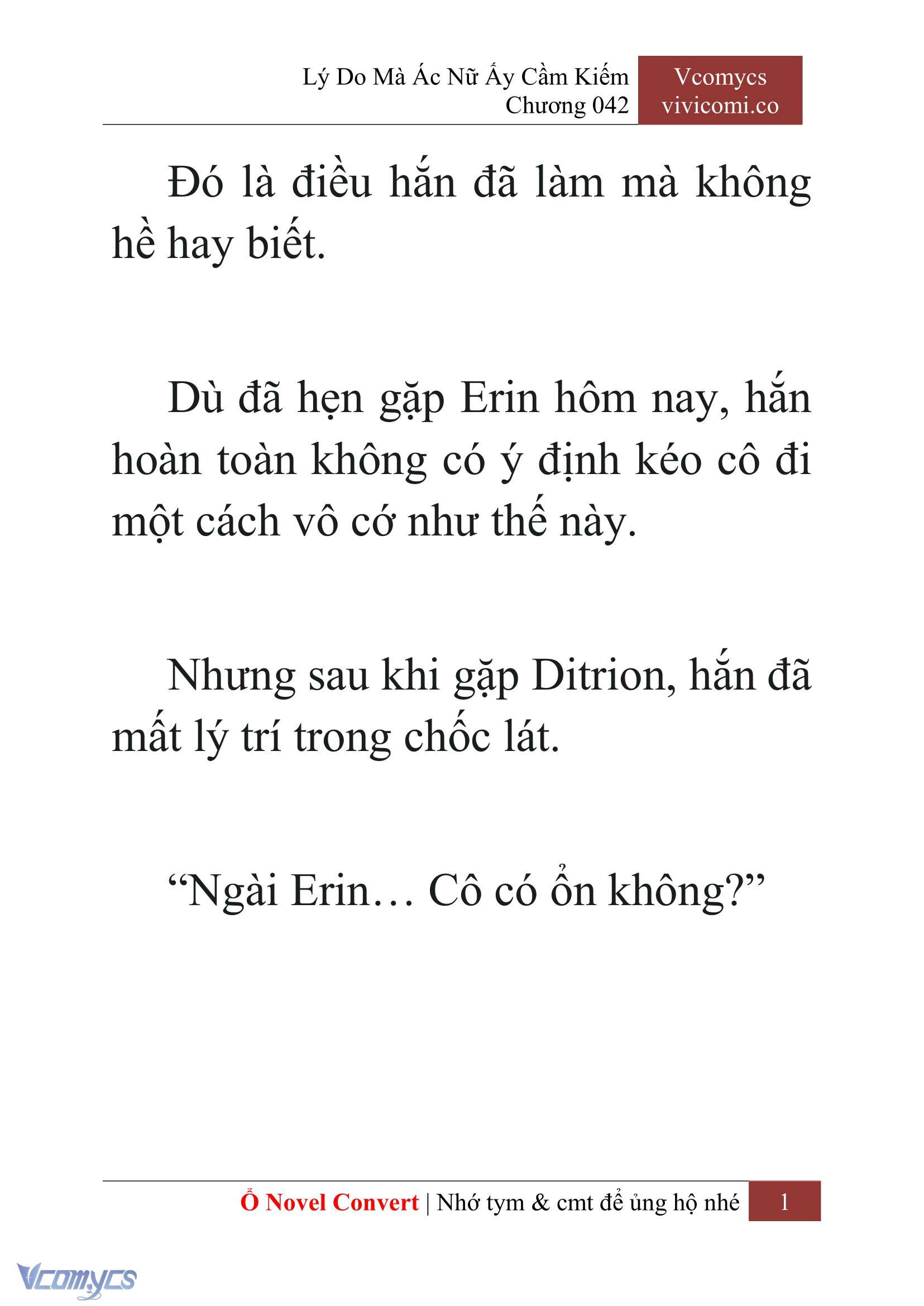 [Novel] Lý Do Mà Ác Nữ Ấy Cầm Kiếm Chap 42 - Trang 2