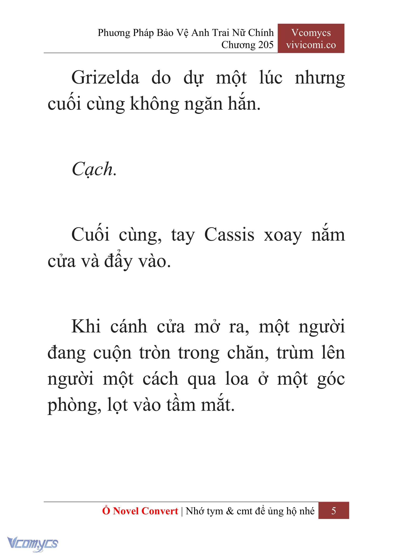 [Novel] Phương Pháp Bảo Vệ Anh Trai Nữ Chính Chap 205 - Trang 2
