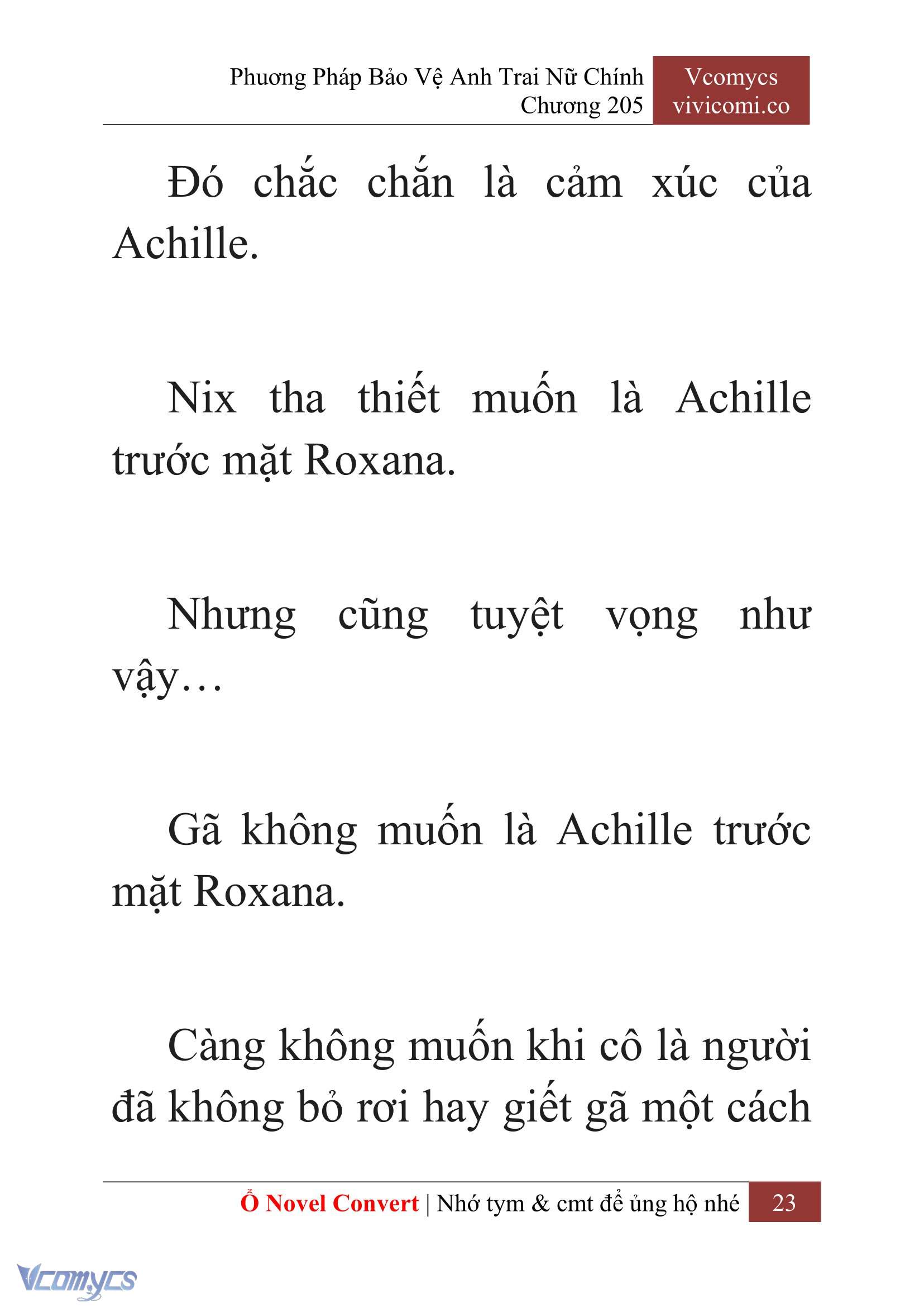 [Novel] Phương Pháp Bảo Vệ Anh Trai Nữ Chính Chap 205 - Trang 2