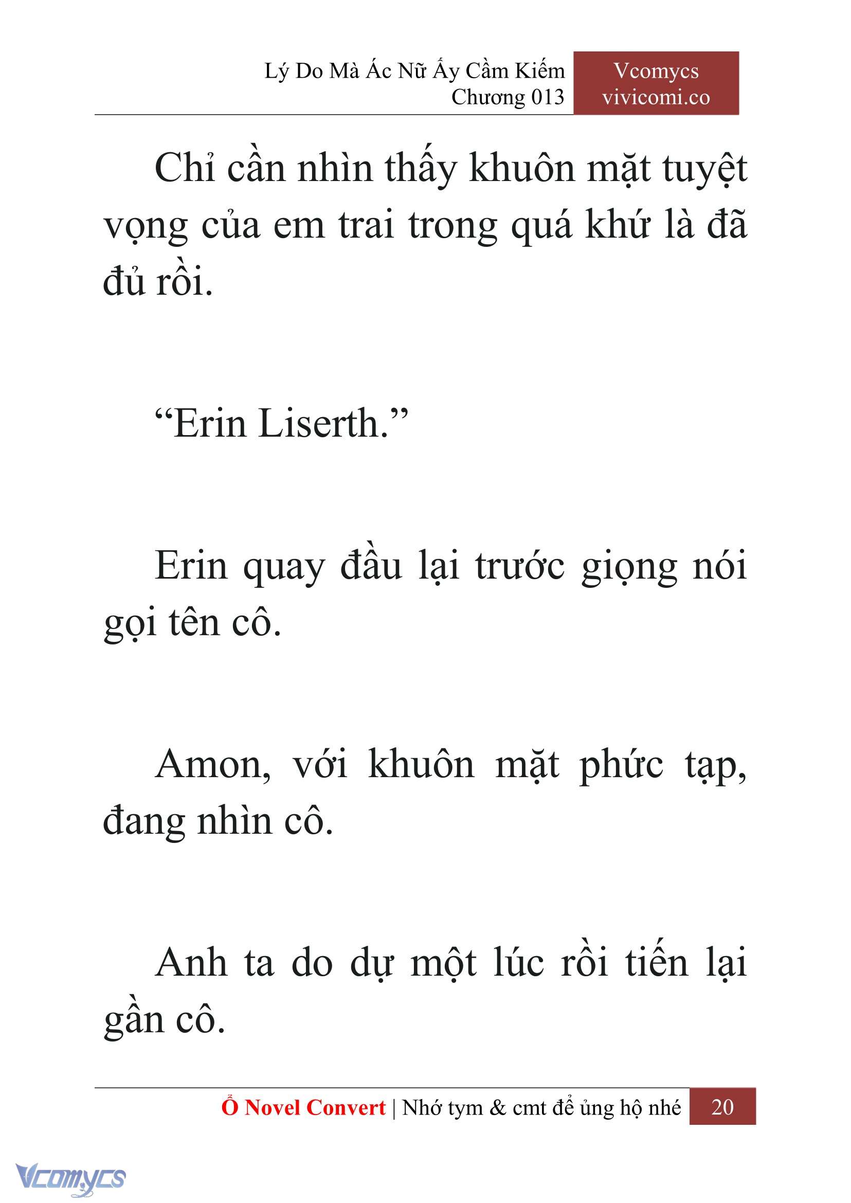 [Novel] Lý Do Mà Ác Nữ Ấy Cầm Kiếm Chap 13 - Trang 2