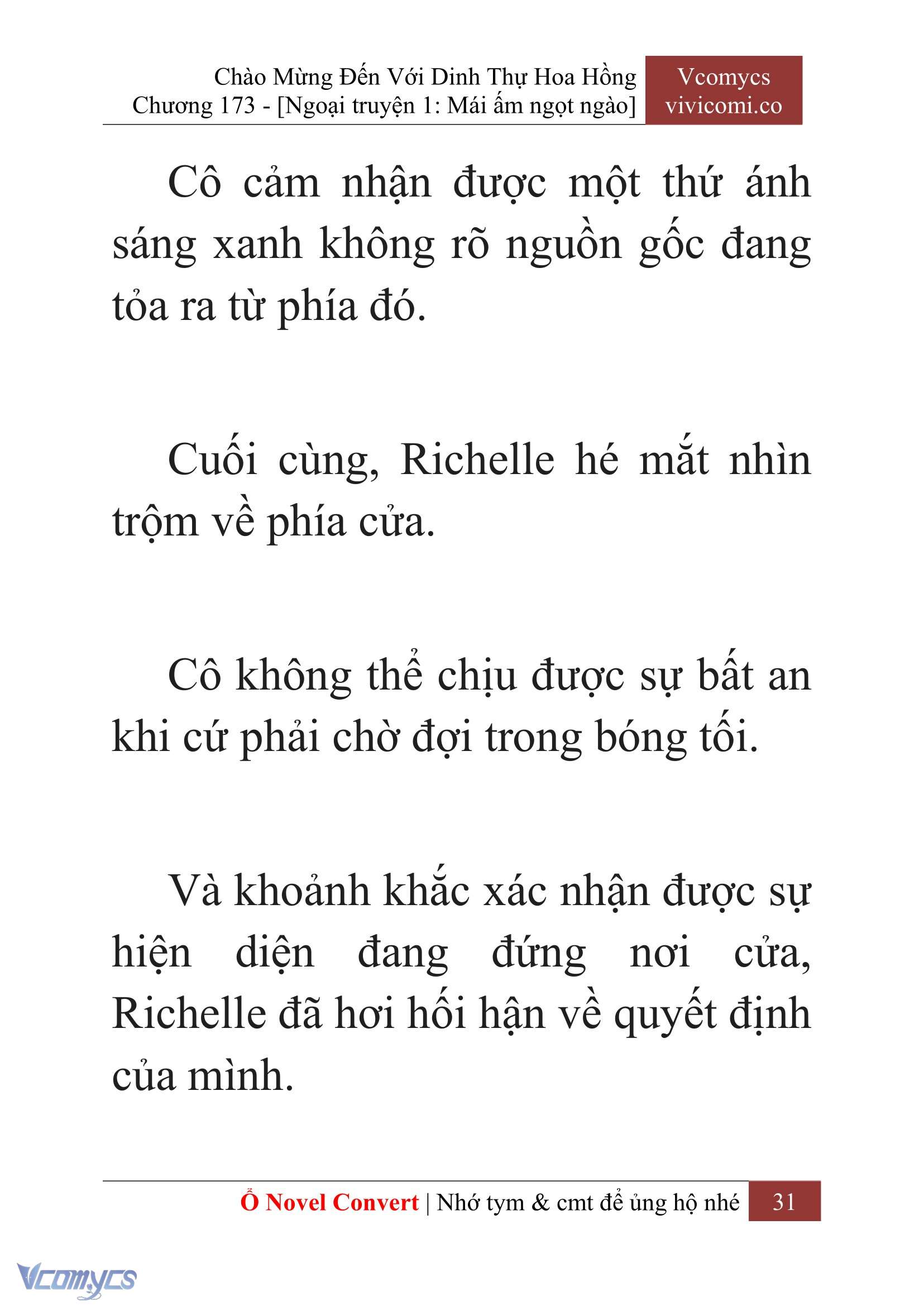 [Novel] Chào Mừng Đến Với Dinh Thự Hoa Hồng Chap 173 - Trang 2