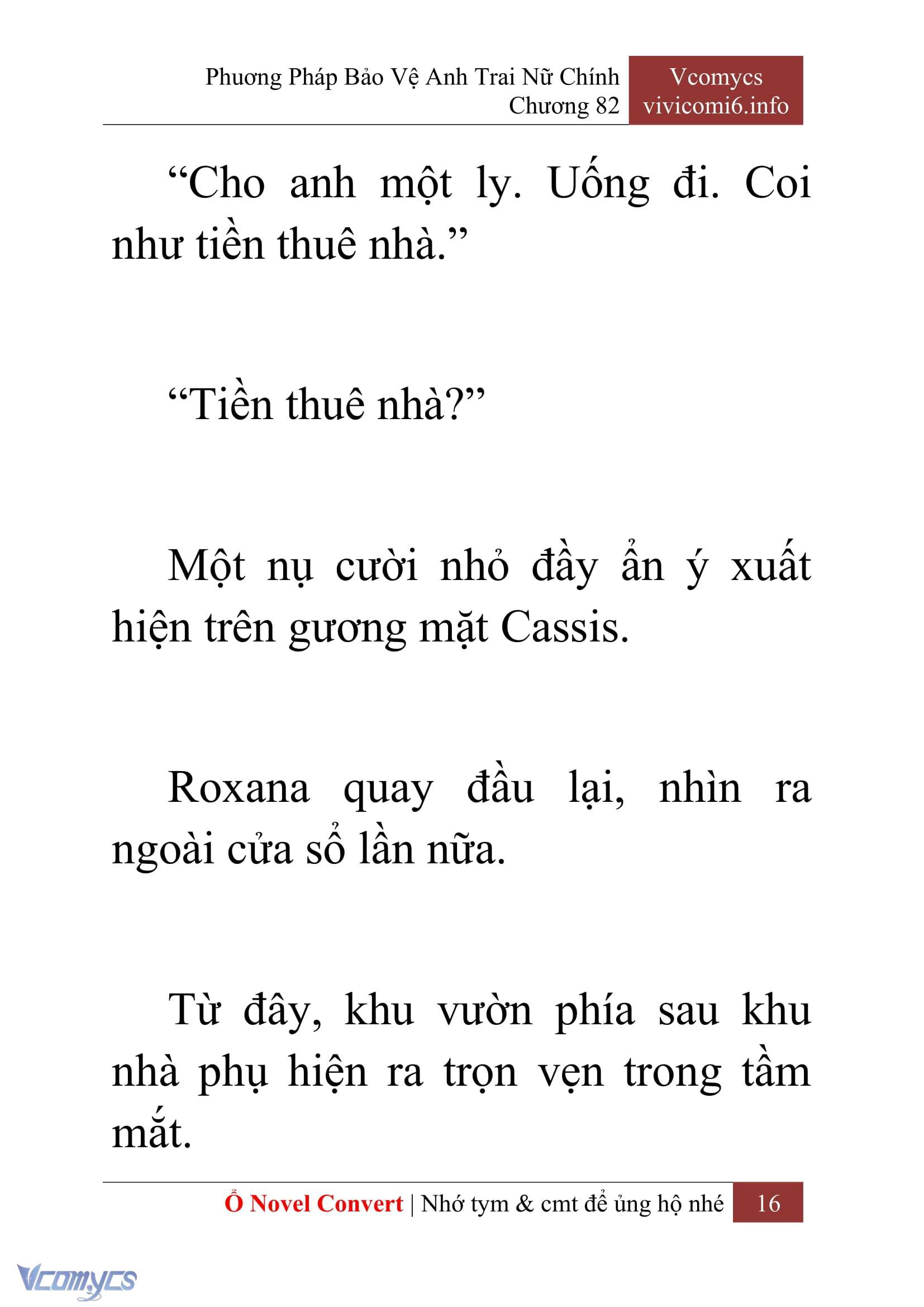 [Novel] Phương Pháp Bảo Vệ Anh Trai Nữ Chính Chap 82 - Trang 2