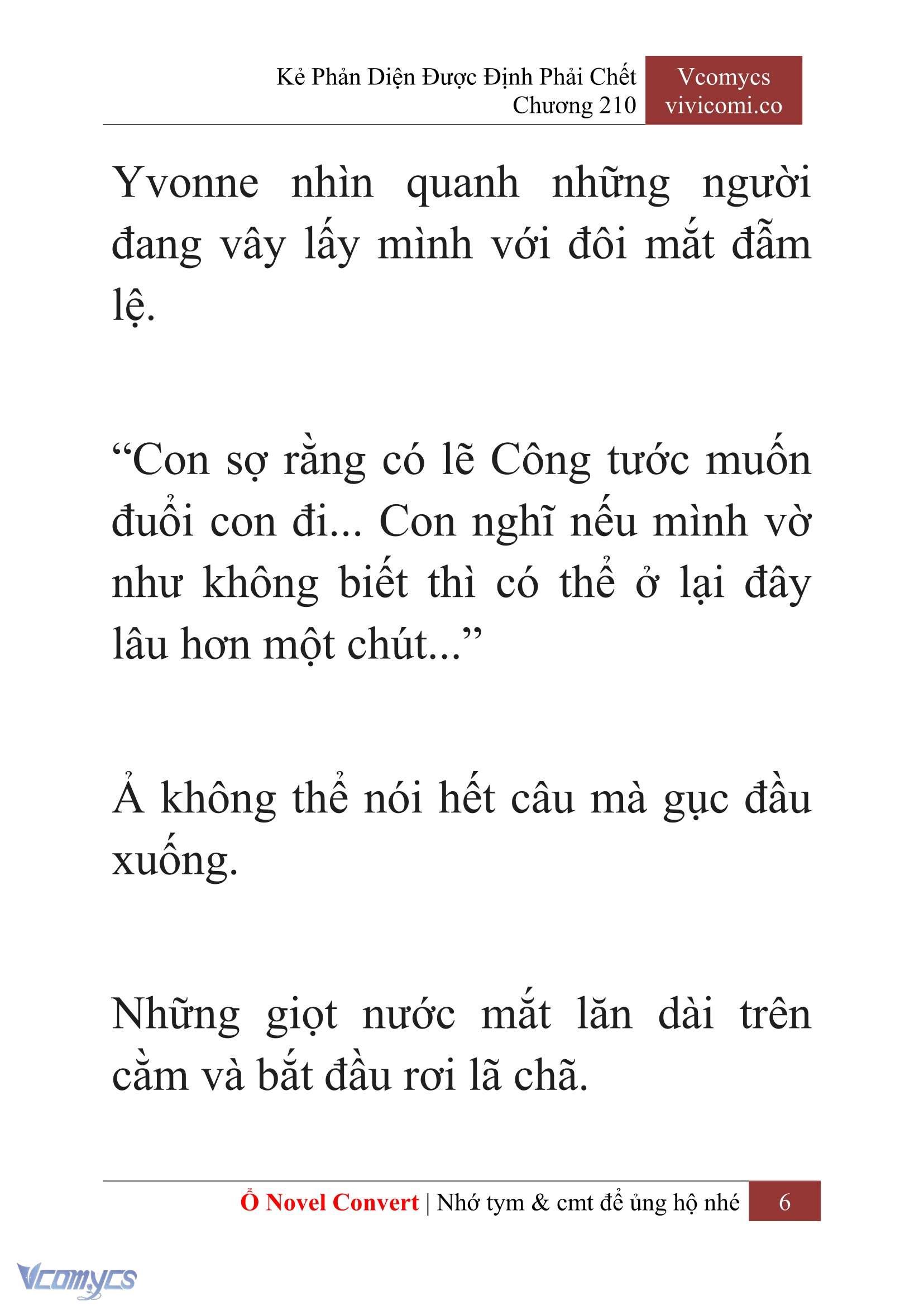 [Novel] Kẻ Phản Diện Được Định Phải Chết Chap 210 - Trang 2