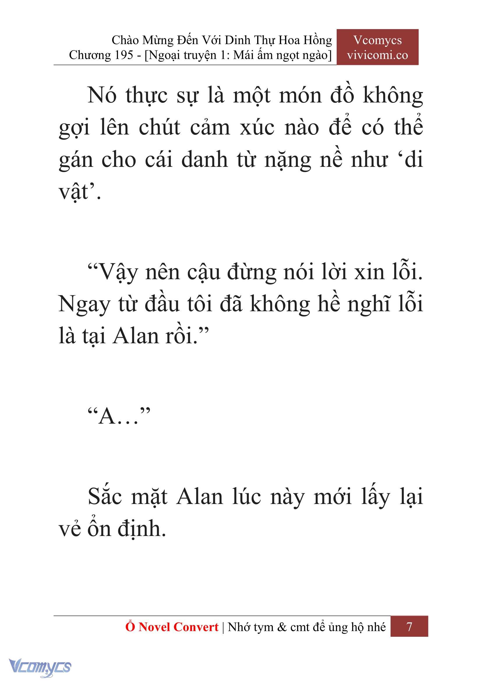 [Novel] Chào Mừng Đến Với Dinh Thự Hoa Hồng Chap 195 - Trang 2
