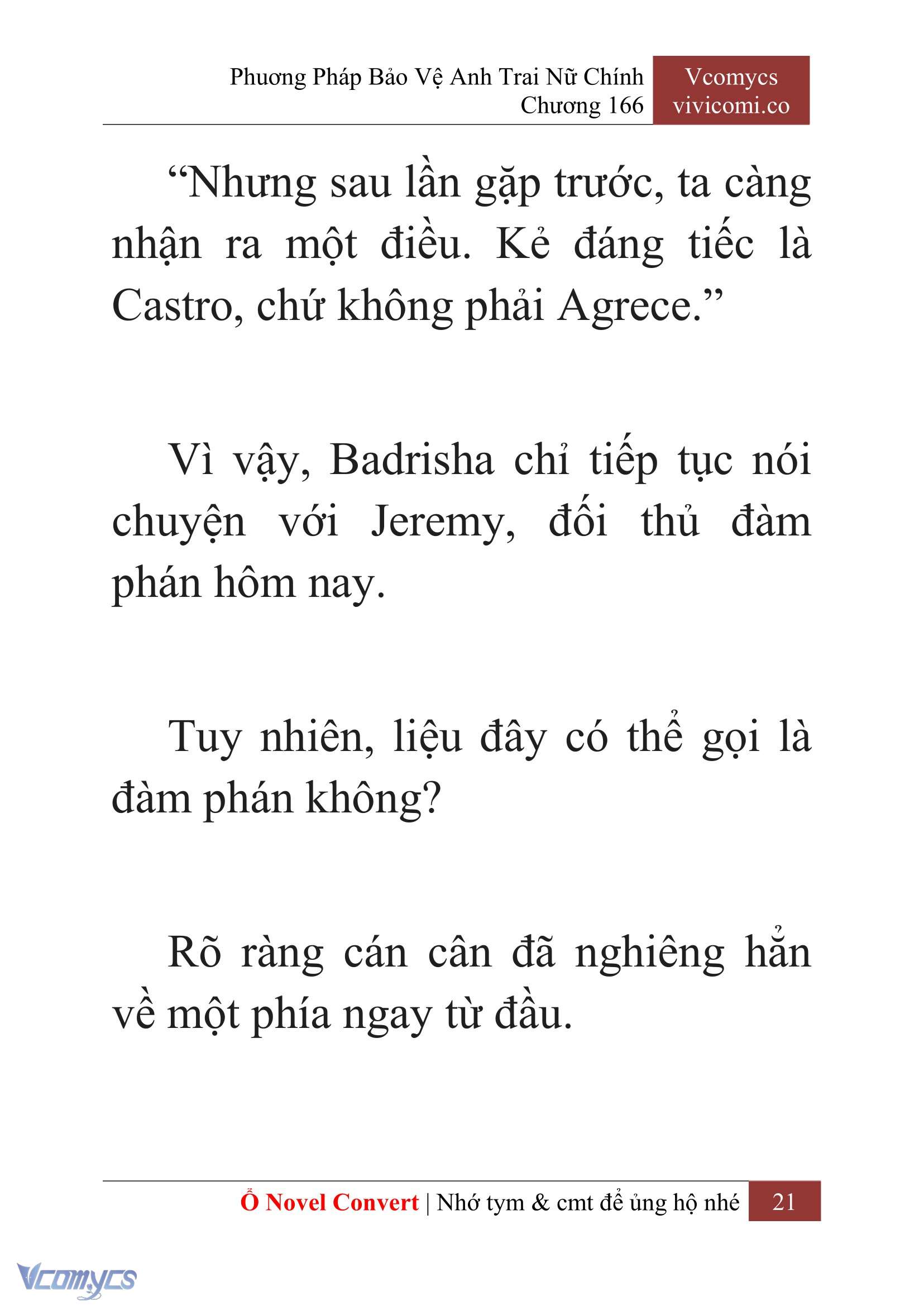 [Novel] Phương Pháp Bảo Vệ Anh Trai Nữ Chính Chap 166 - Trang 2