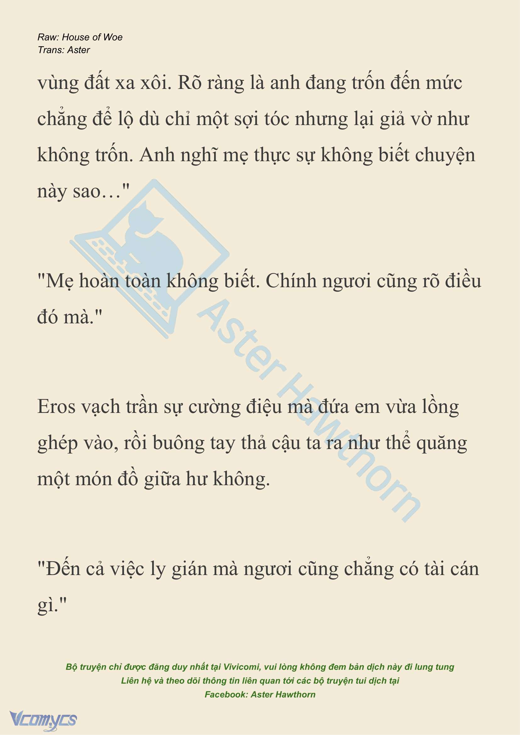 [NOVEL] Dành Cho Các Nữ Thần: Dành cho Psyche Chap 25 - Trang 2