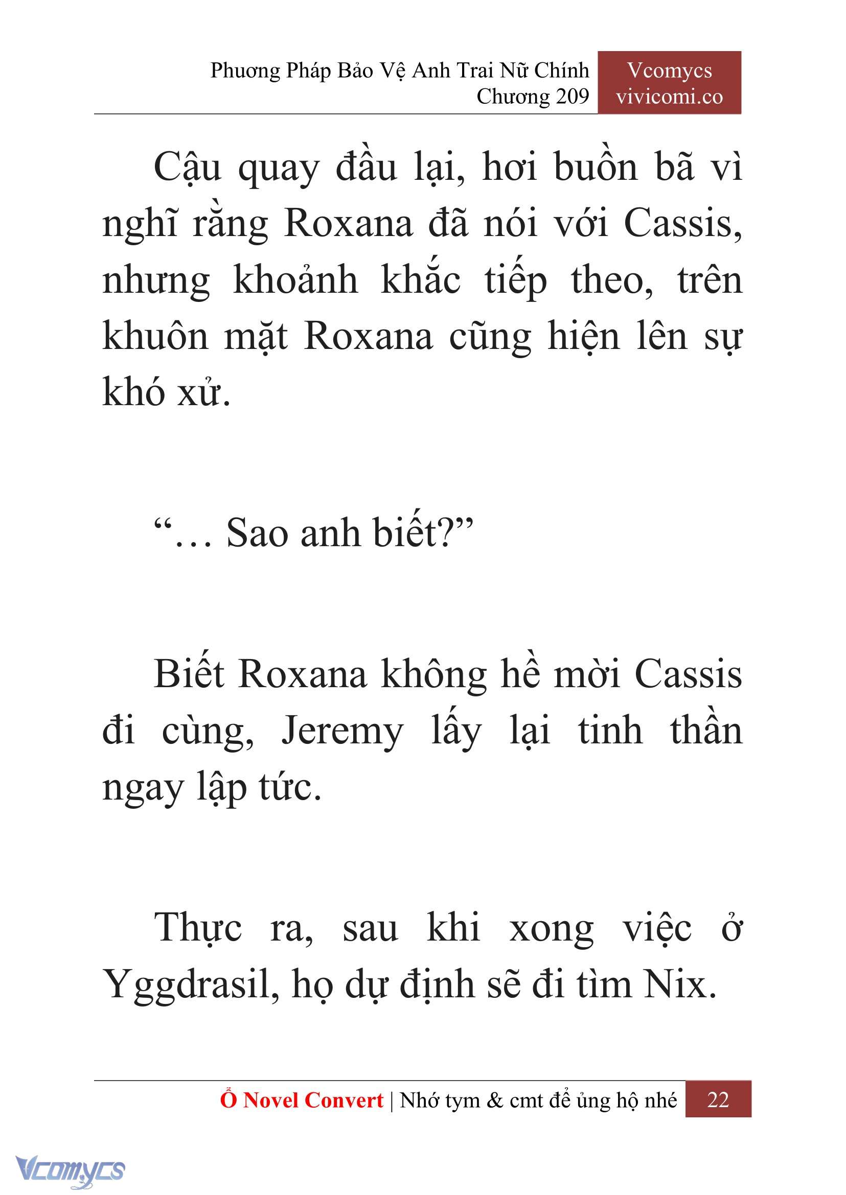 [Novel] Phương Pháp Bảo Vệ Anh Trai Nữ Chính Chap 209 - Trang 2