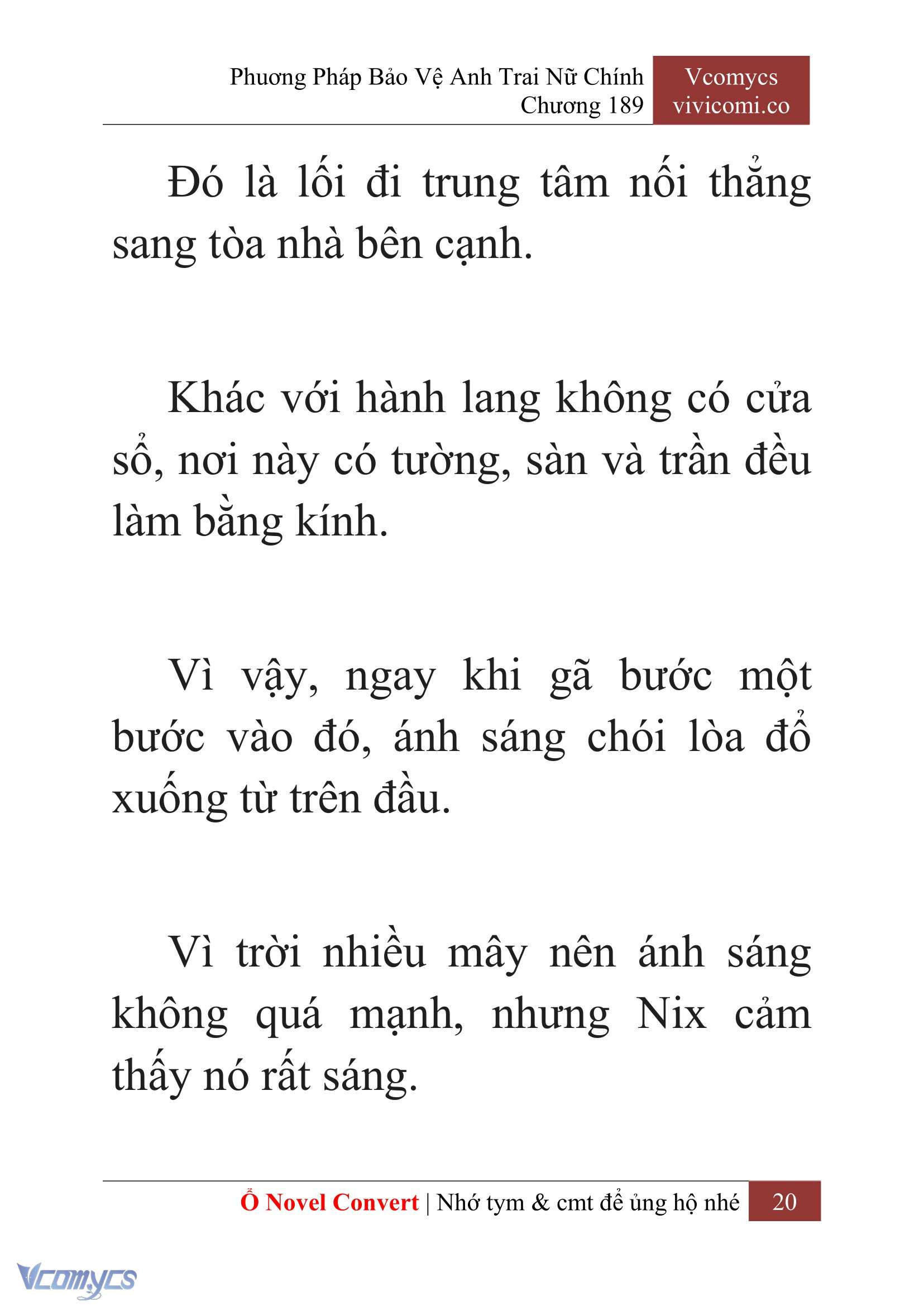 [Novel] Phương Pháp Bảo Vệ Anh Trai Nữ Chính Chap 189 - Trang 2