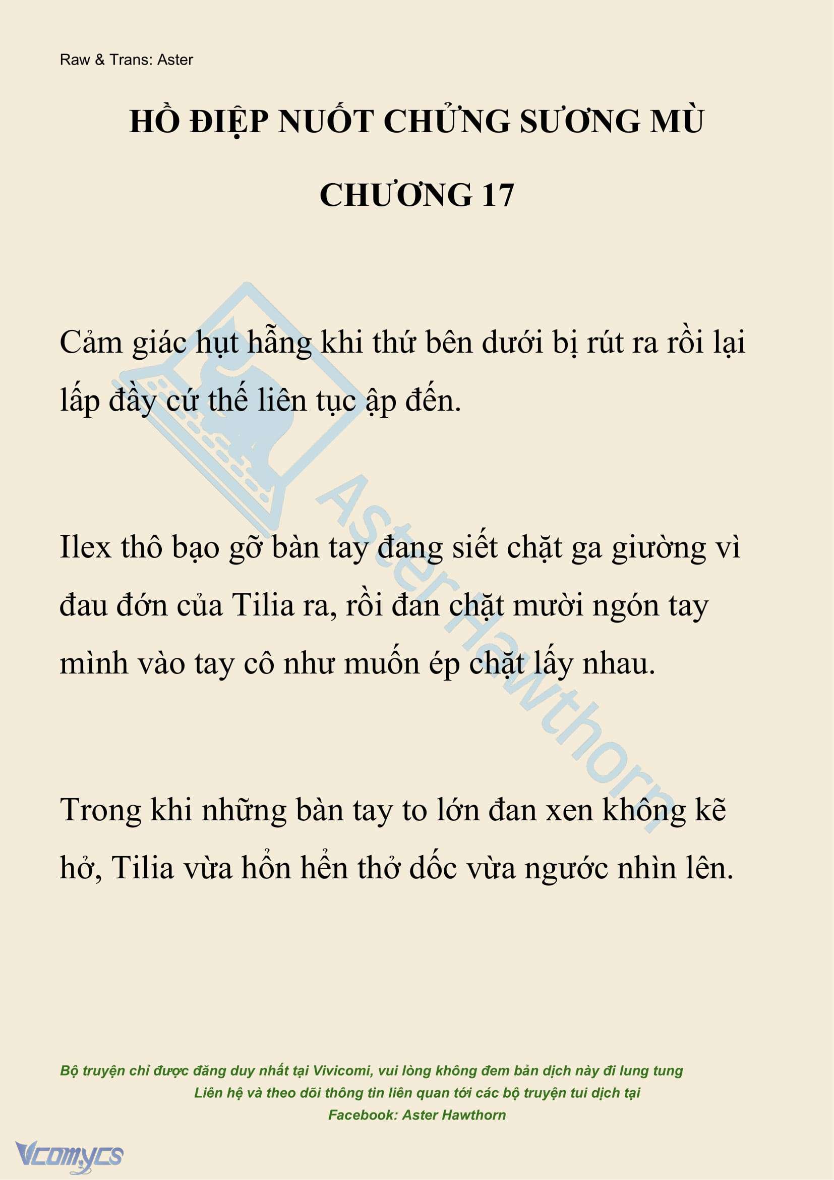 [NOVEL] Hồ Điệp Nuốt Chửng Sương Mù Chap 17 - Trang 2