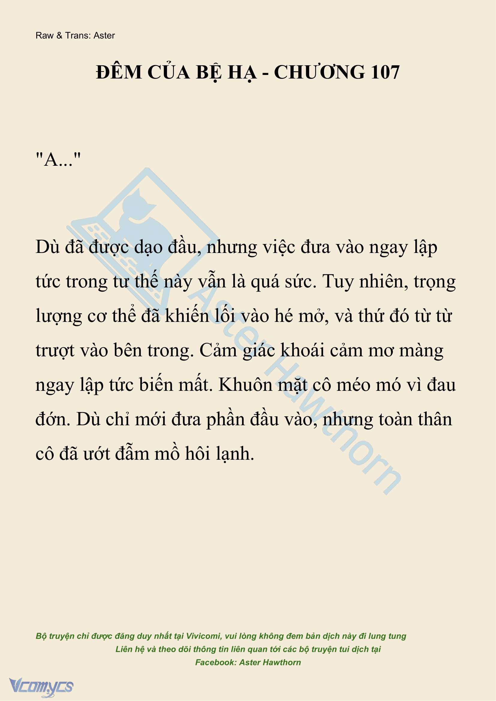 [NOVEL] Đêm Của Bệ Hạ Chap 107 - Trang 2
