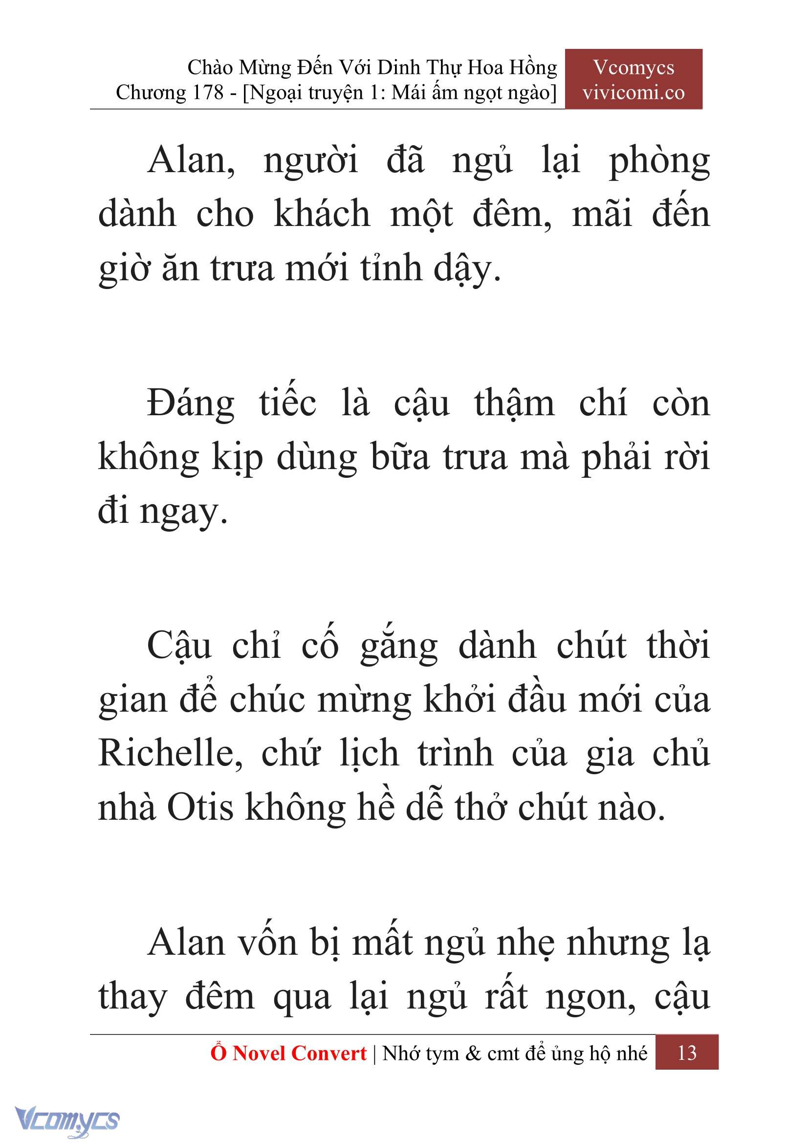 [Novel] Chào Mừng Đến Với Dinh Thự Hoa Hồng Chap 178 - Trang 2