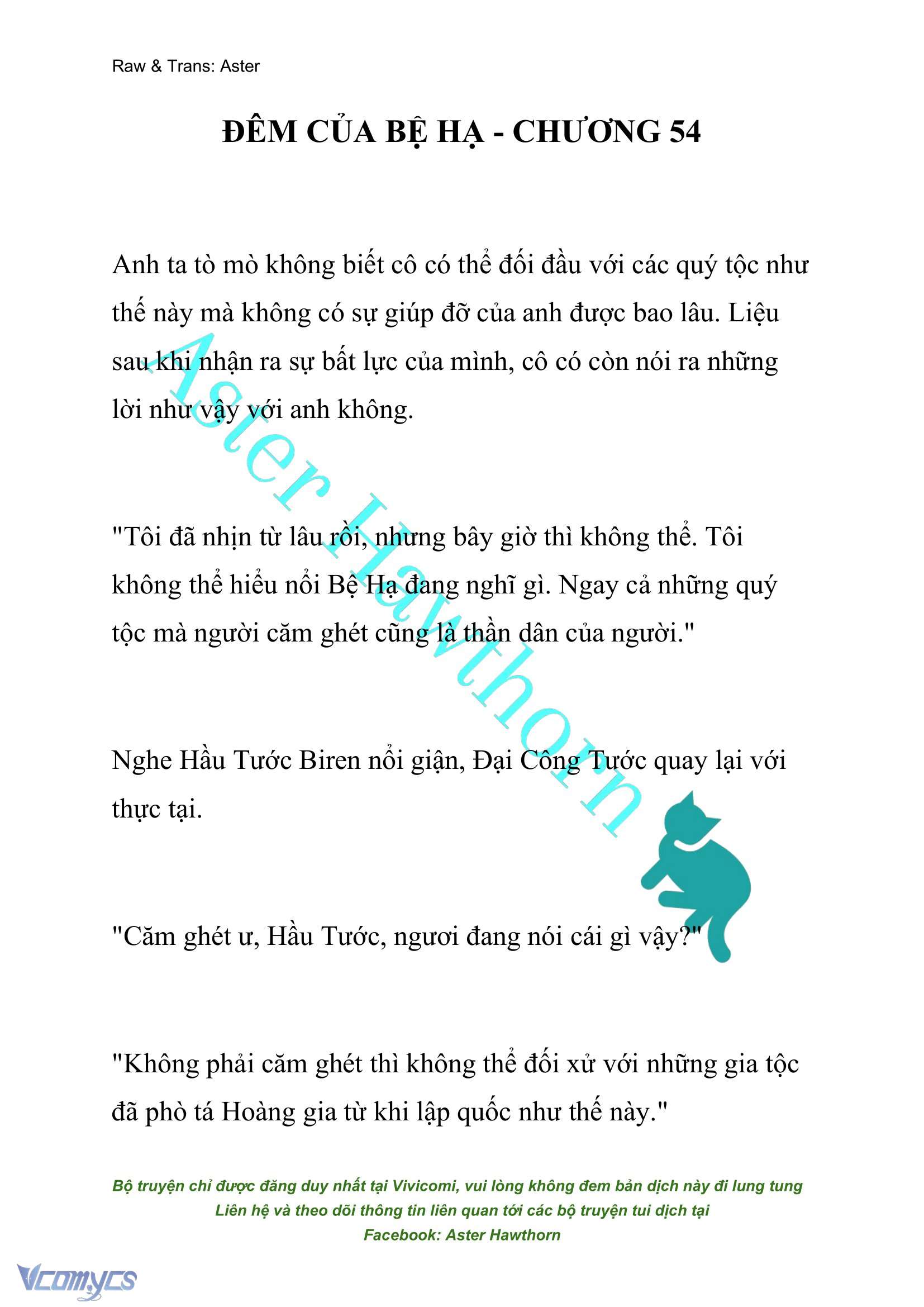 [NOVEL] Đêm Của Bệ Hạ Chap 54 - Trang 2