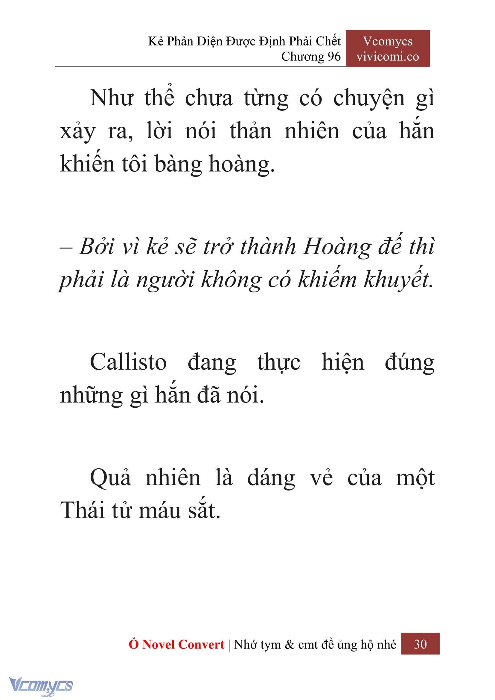 [Novel] Kẻ Phản Diện Được Định Phải Chết Chap 96 - Trang 2
